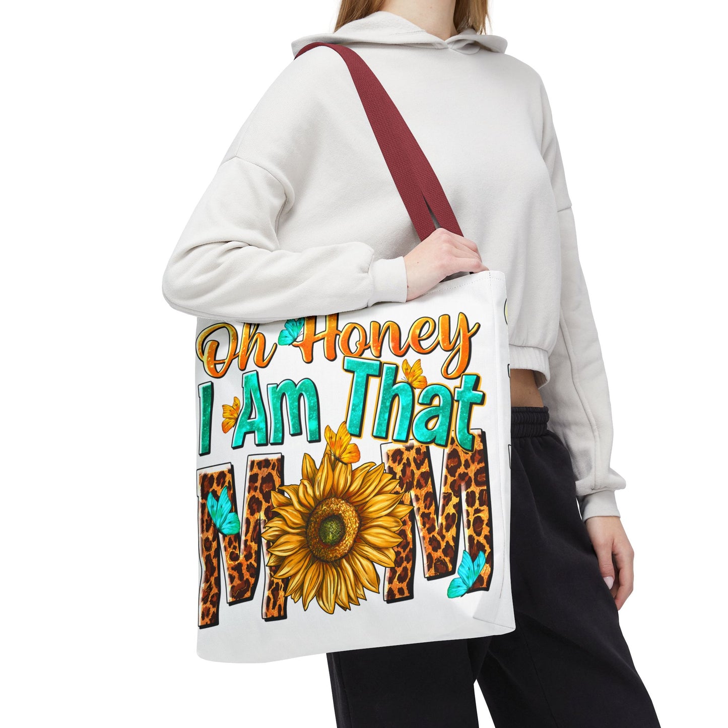 Bolsa de tela "Ay, cariño, soy esa mamá" - Vida de mamá atrevida, divertida y sin complejos