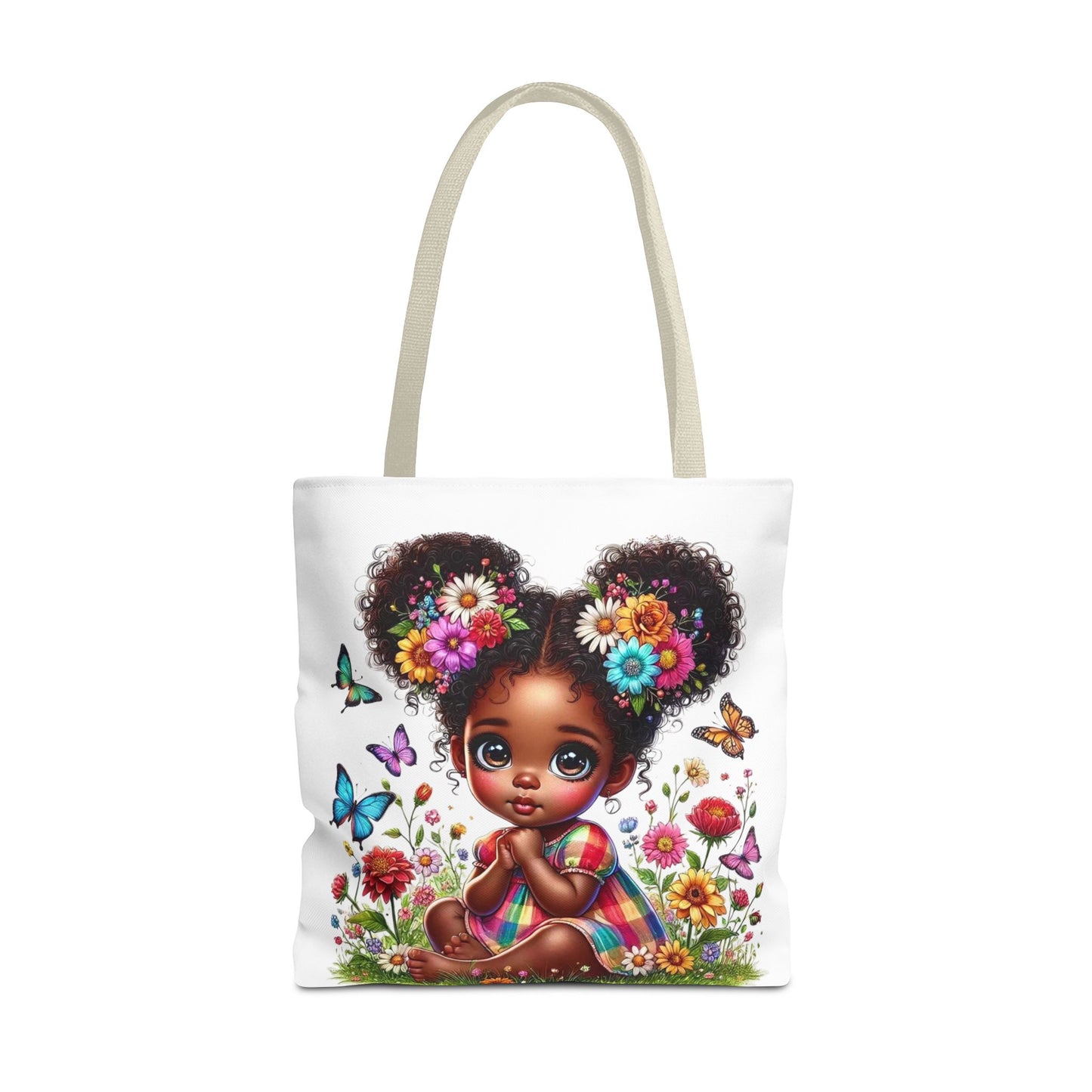 🌸 Niña de las Flores – Bolso de mano adorable y colorido para todas las edades 🌼