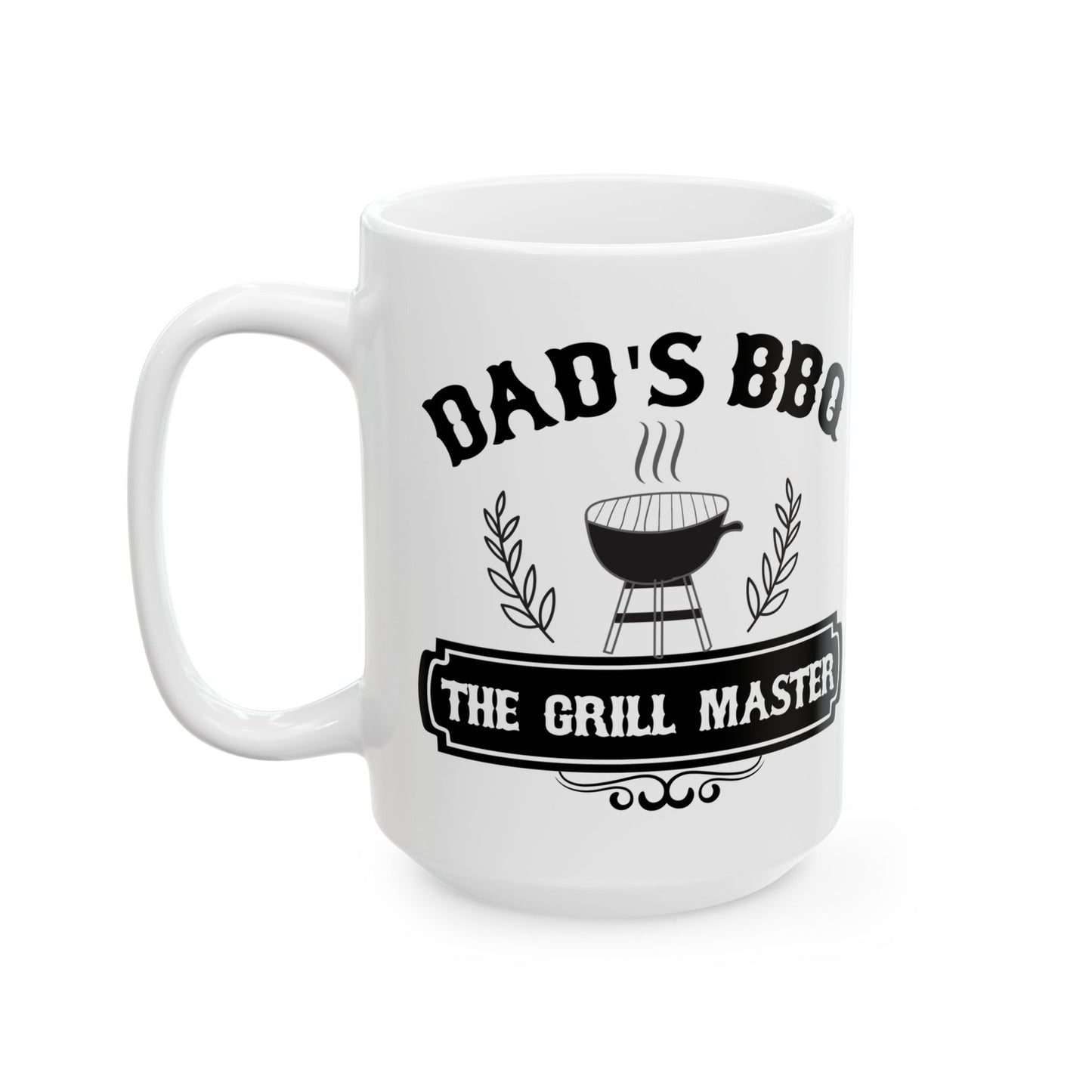 🔥☕ DAD'S BBQ – The Grill Master Coffee Mug (11oz & 15oz) ☕🔥
