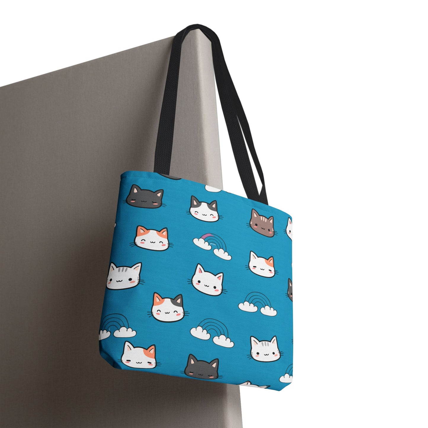 Bolsa de mano para gatos, regalo para amantes de los gatos, bolsa reutilizable, bolsa para mamá gata, ecológica, bolsa con estampado animal, diseño de gatito lindo, amante de las mascotas