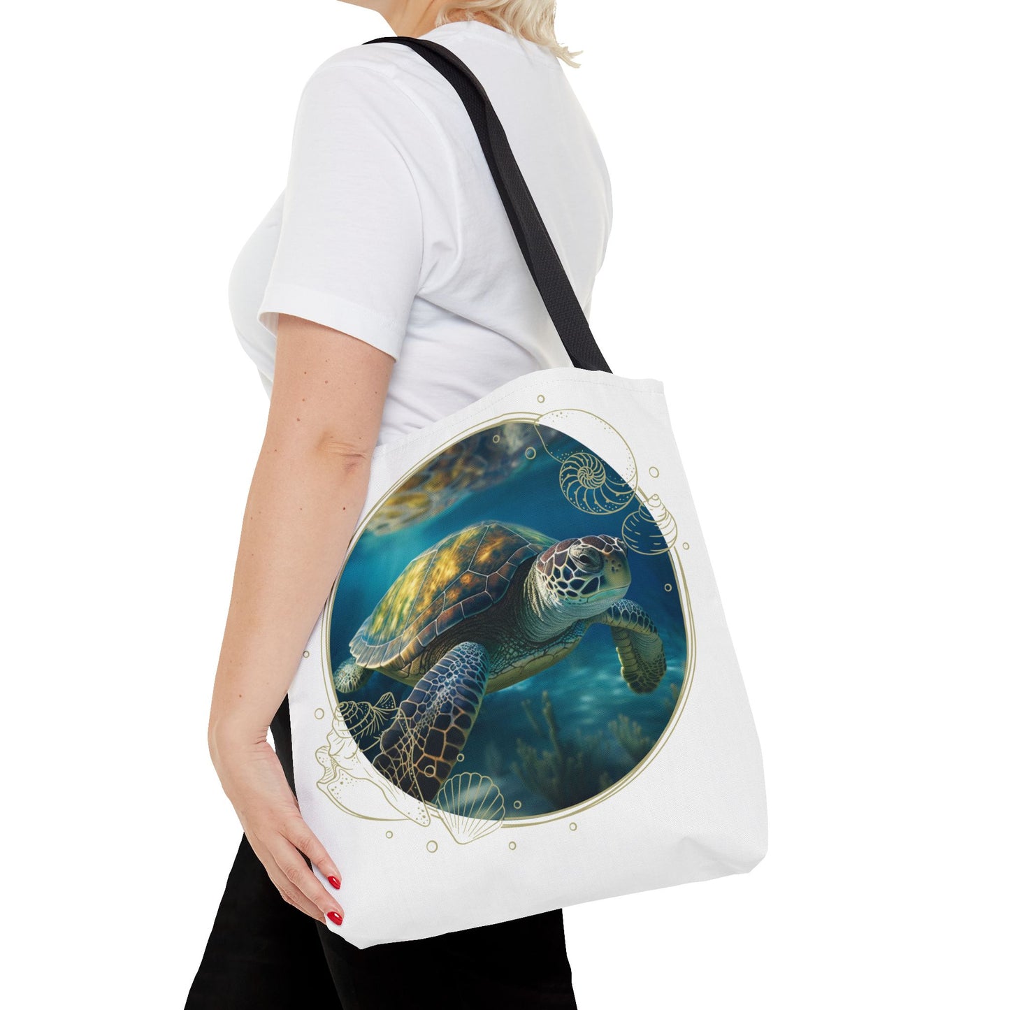 🐢 Elegante Tortuga Marina – Bolsa Ecológica para Amantes de la Naturaleza 🌊