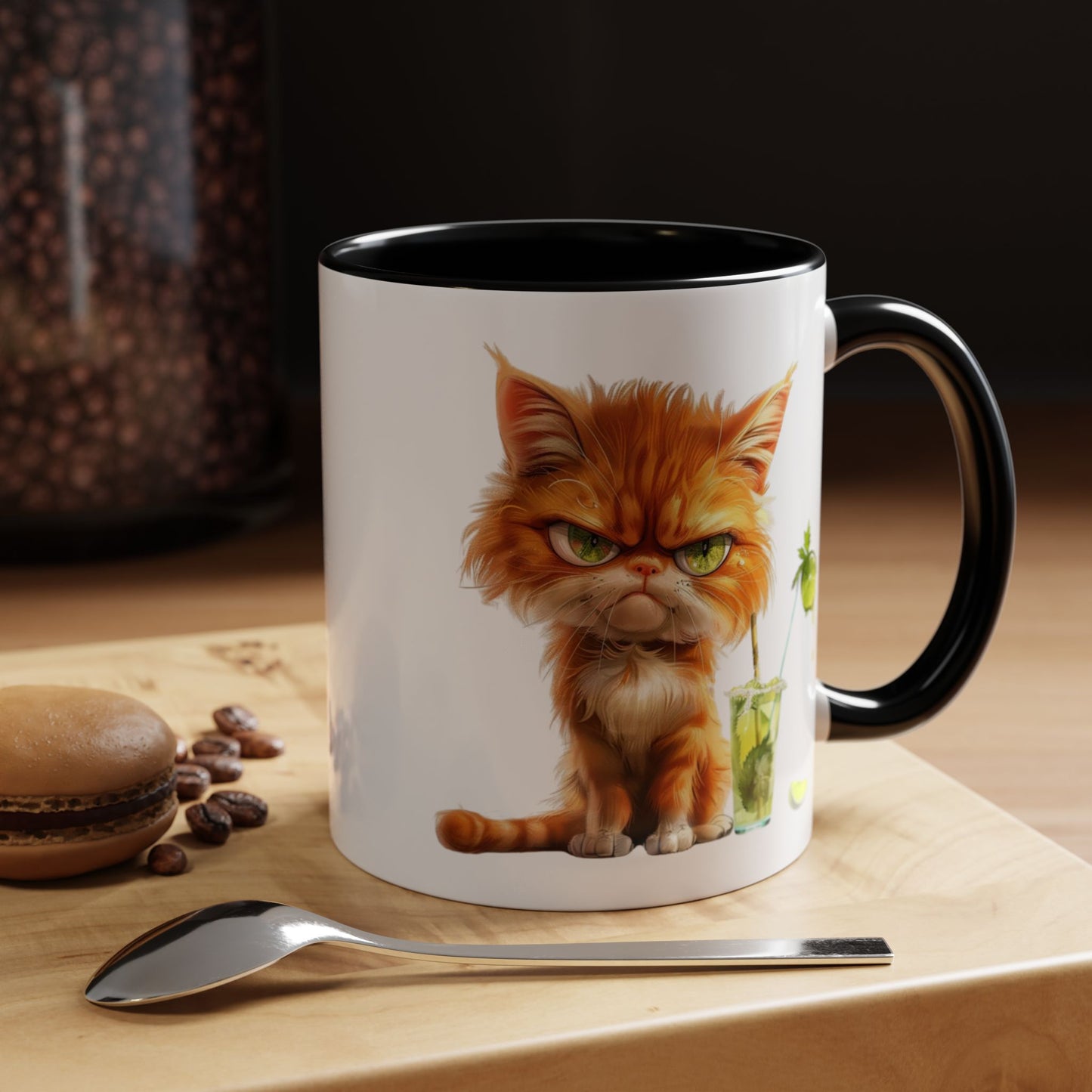 Taza de gato, taza personalizada, regalos para gatos, taza divertida, regalo personalizado, regalo para amantes de los gatos, regalos para gatitos, tazas personalizadas, gato loco