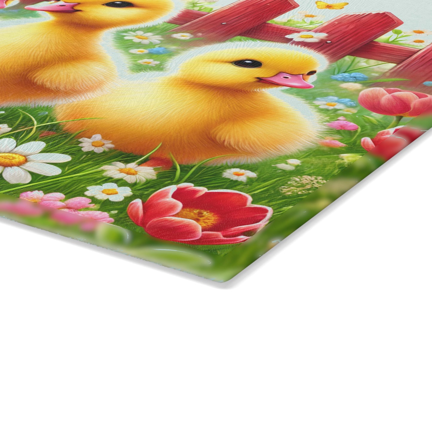 🐣 Duckling Delight Cutting Board – Springtime Charm for Your Kitchen