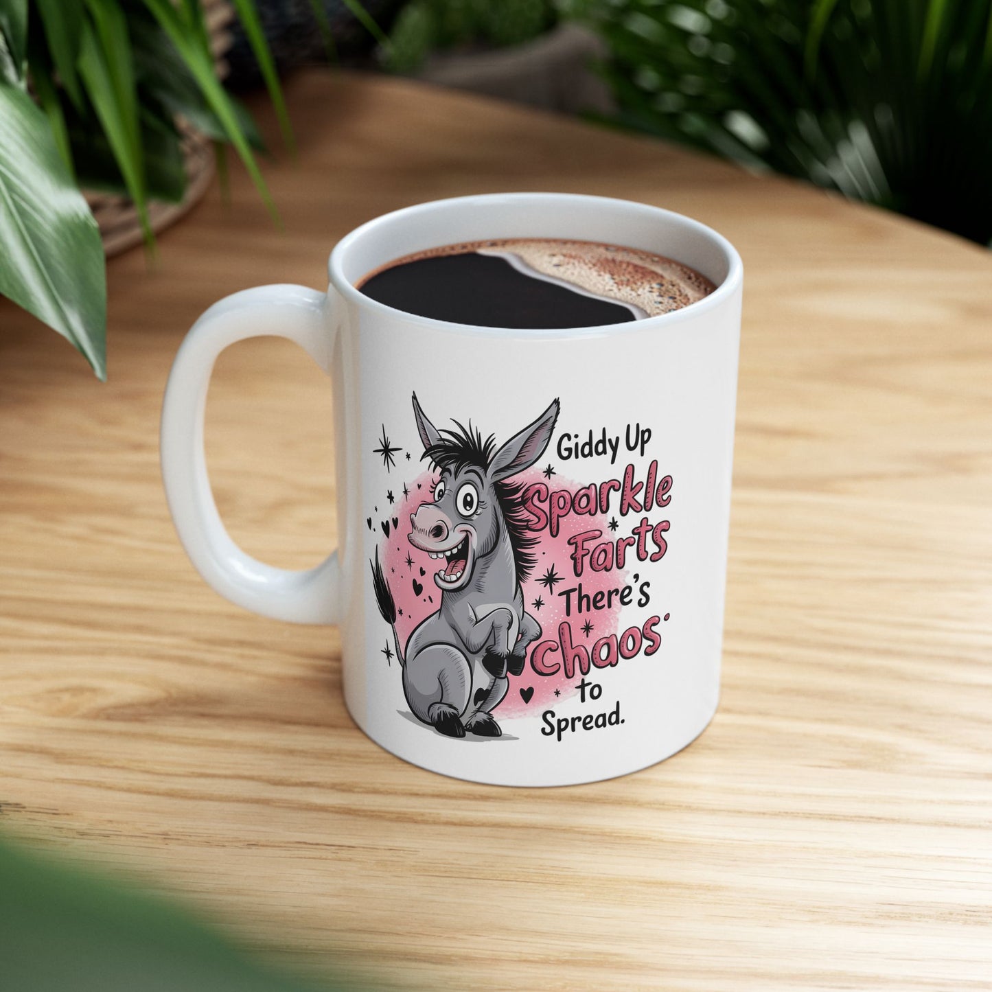 🦙 "¡Arriba, Pedos Brillantes!" – ¡Divertida taza de burro para amantes de los animales y del humor! 💫