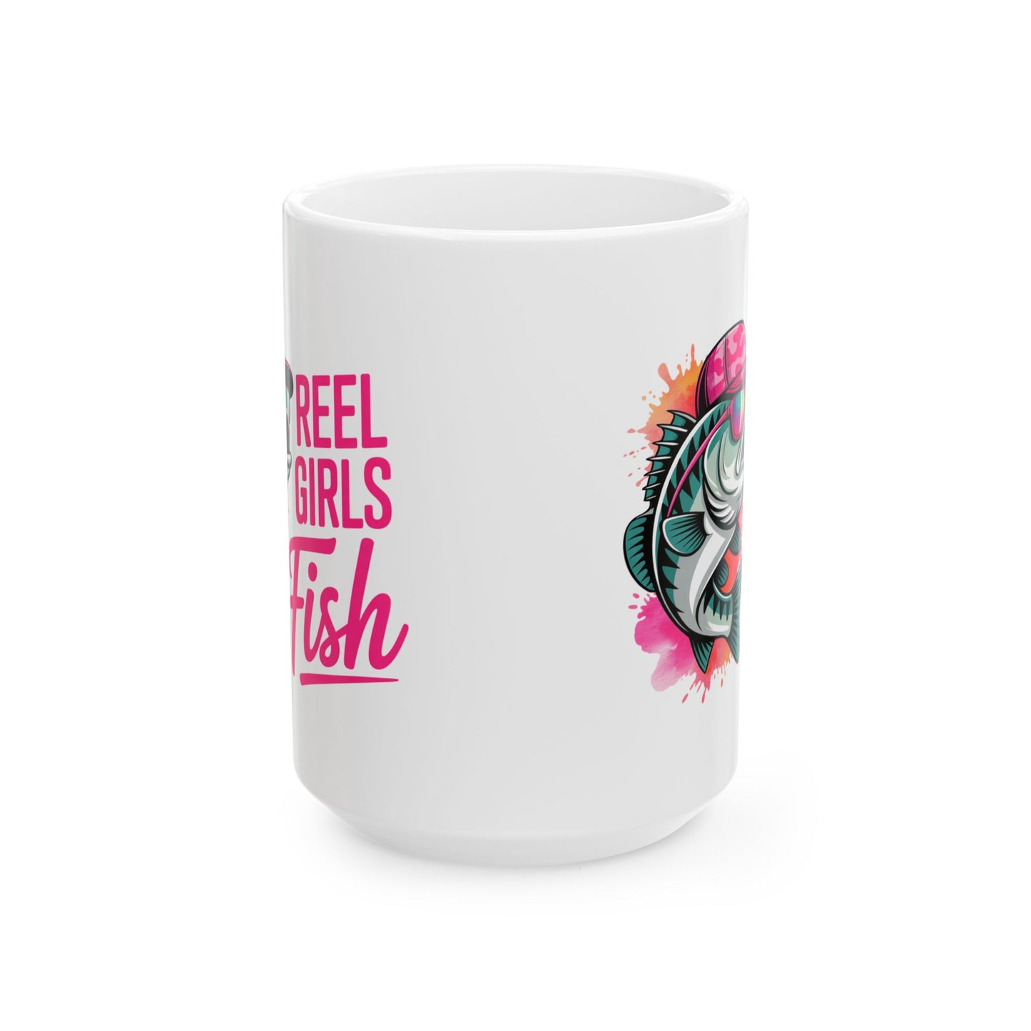 🎣 Reel Girls Fish Mug – Fierce, Fun & Full of Sass 💕🐟
