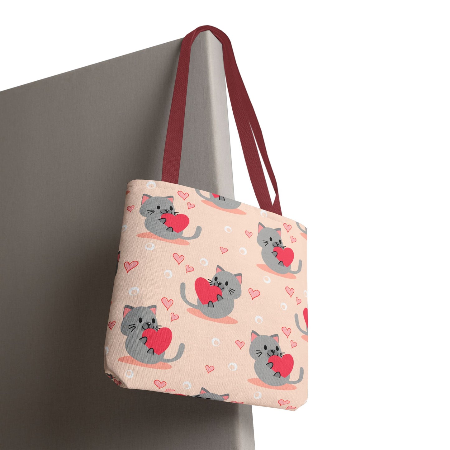 Encantador bolso de mano para amantes de los gatos: duradero, espacioso y perfecto para ir de compras, trabajar o las aventuras cotidianas.