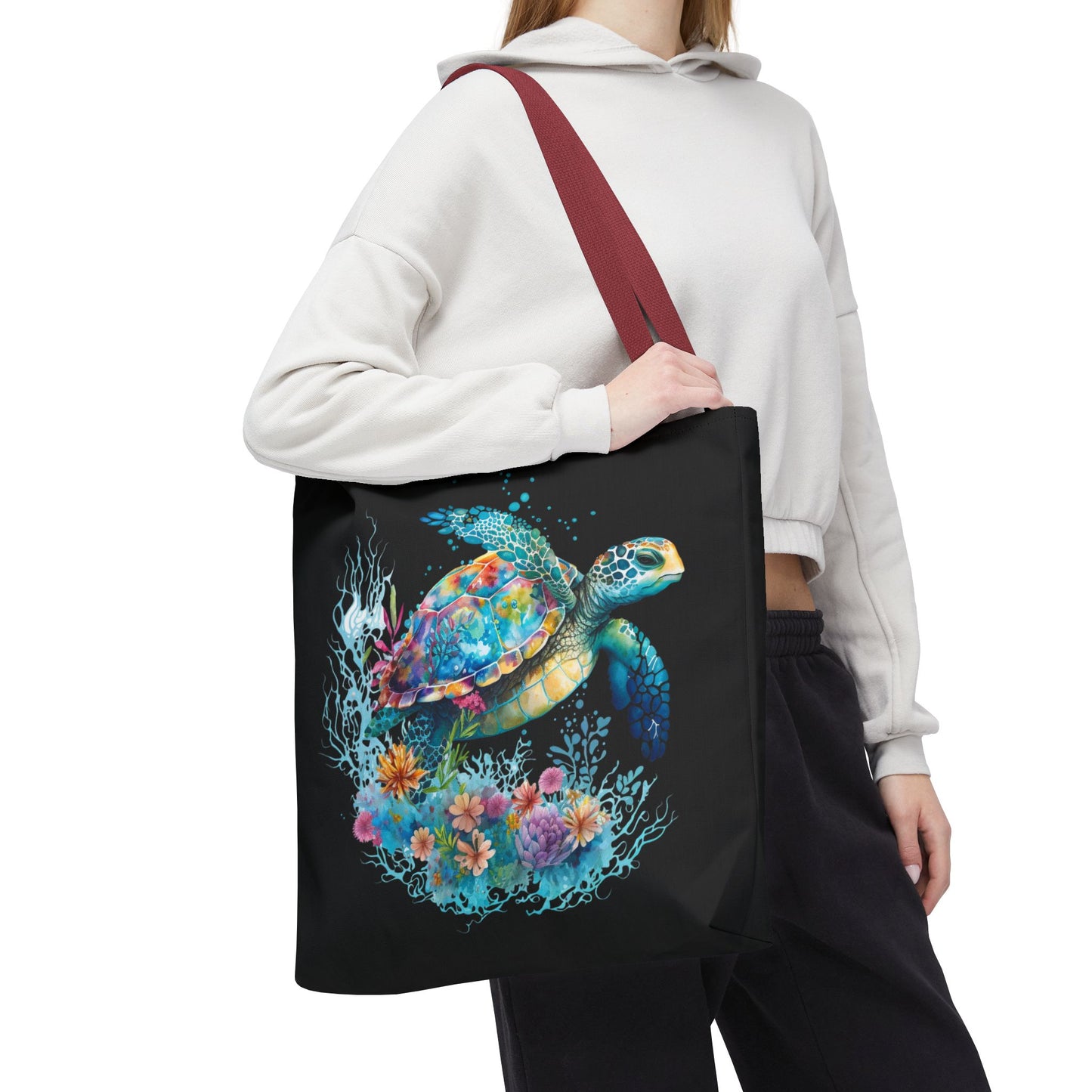 Bolso Tote de Tortuga Marina: El encanto costero se une a la funcionalidad cotidiana