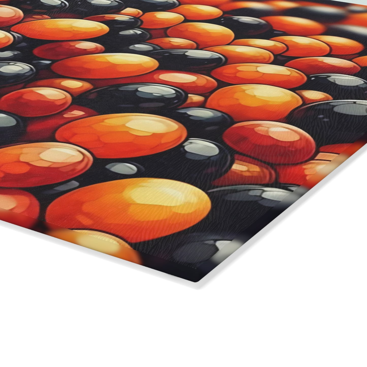 🍬🎃 Autumn Candy Burst Cutting Board – Sweet & Spooky Kitchen Vibes 🖤🧡