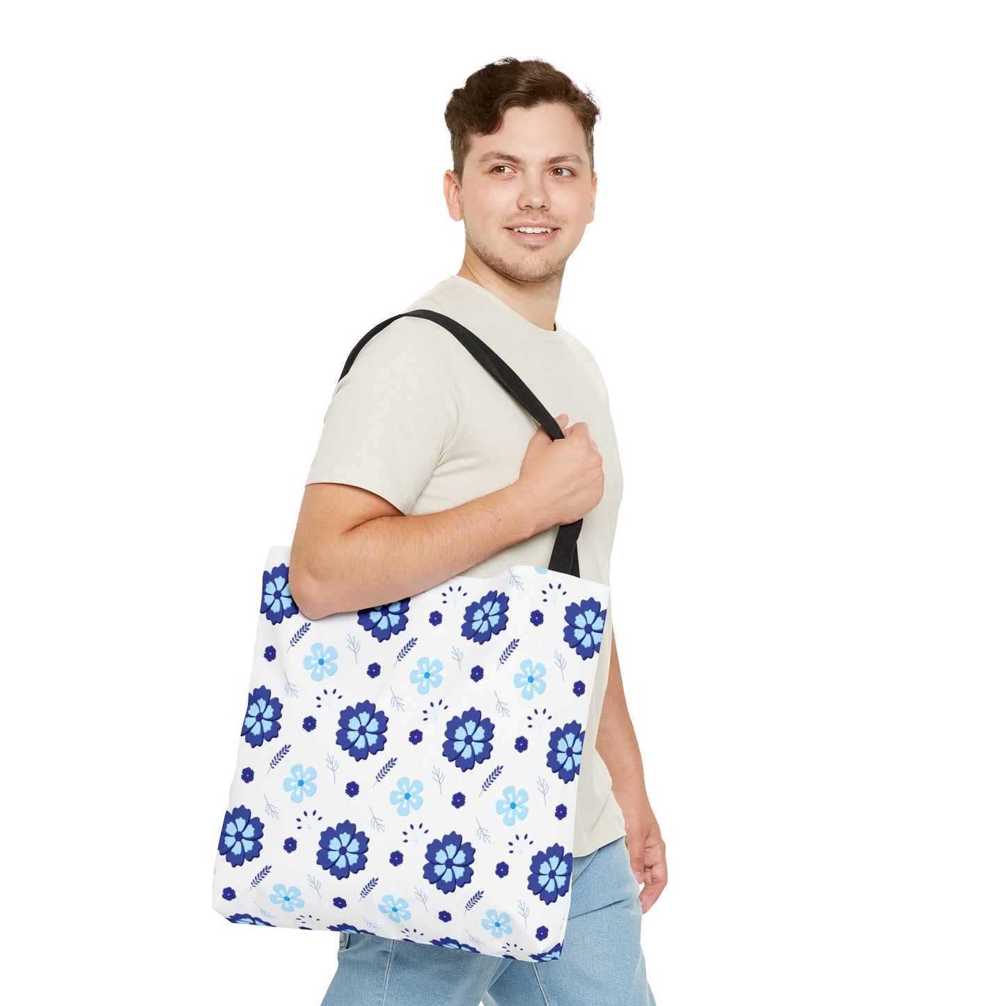 🌸 Elegante bolso tote floral: un accesorio chic y versátil para el día a día 🌿