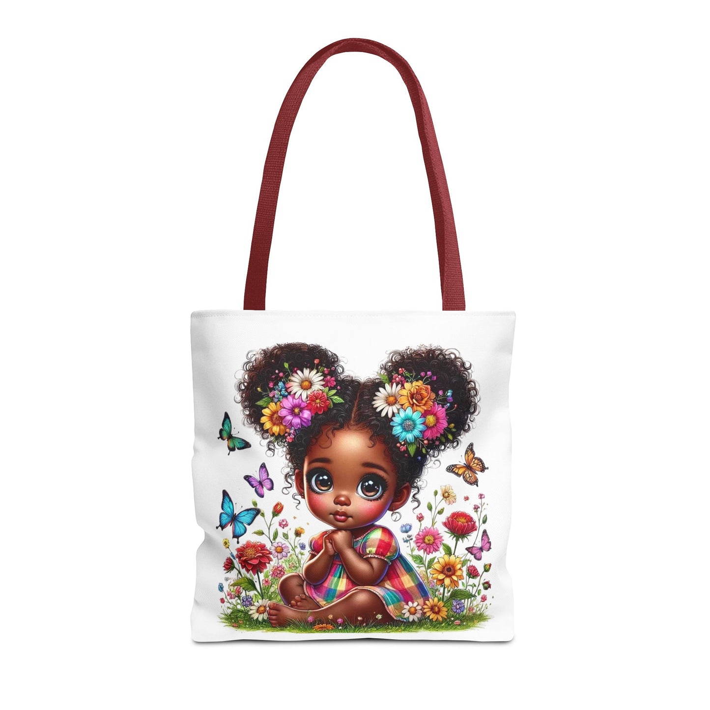 🌸 Niña de las Flores – Bolso de mano adorable y colorido para todas las edades 🌼