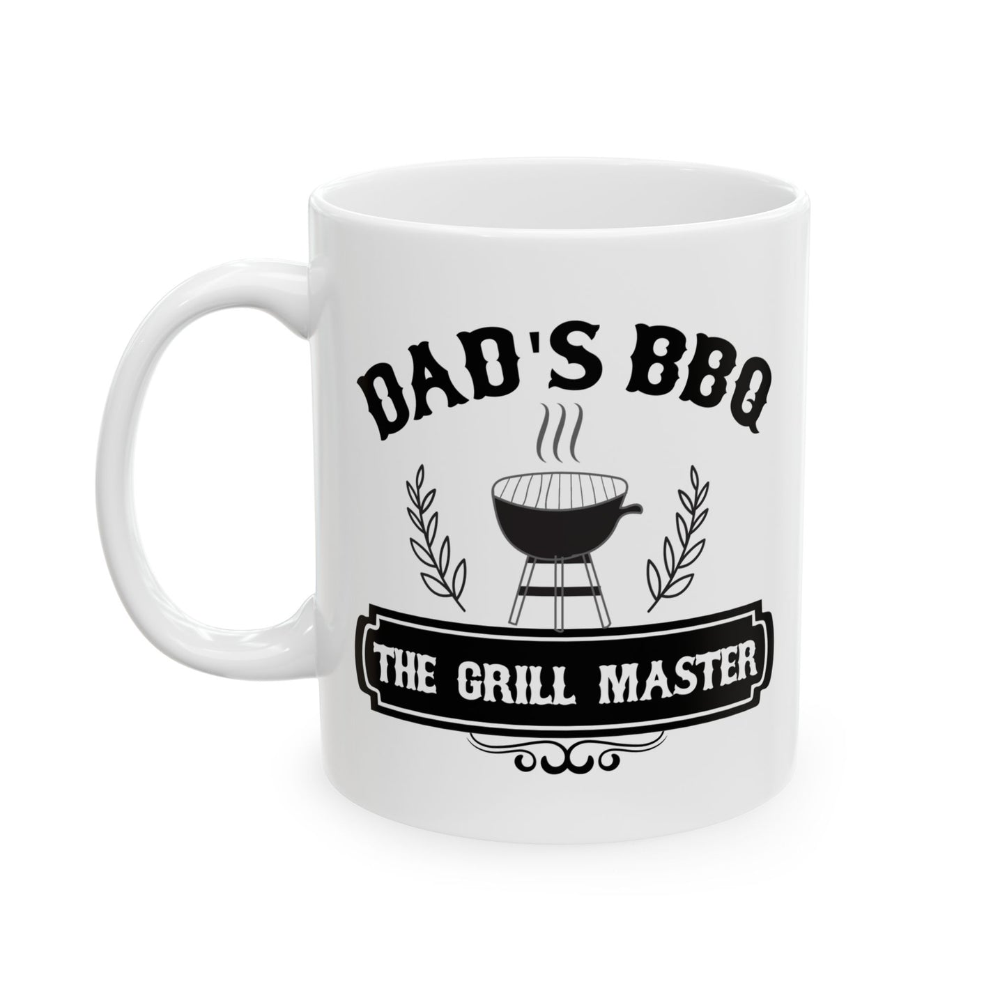 🔥☕ DAD'S BBQ – The Grill Master Coffee Mug (11oz & 15oz) ☕🔥