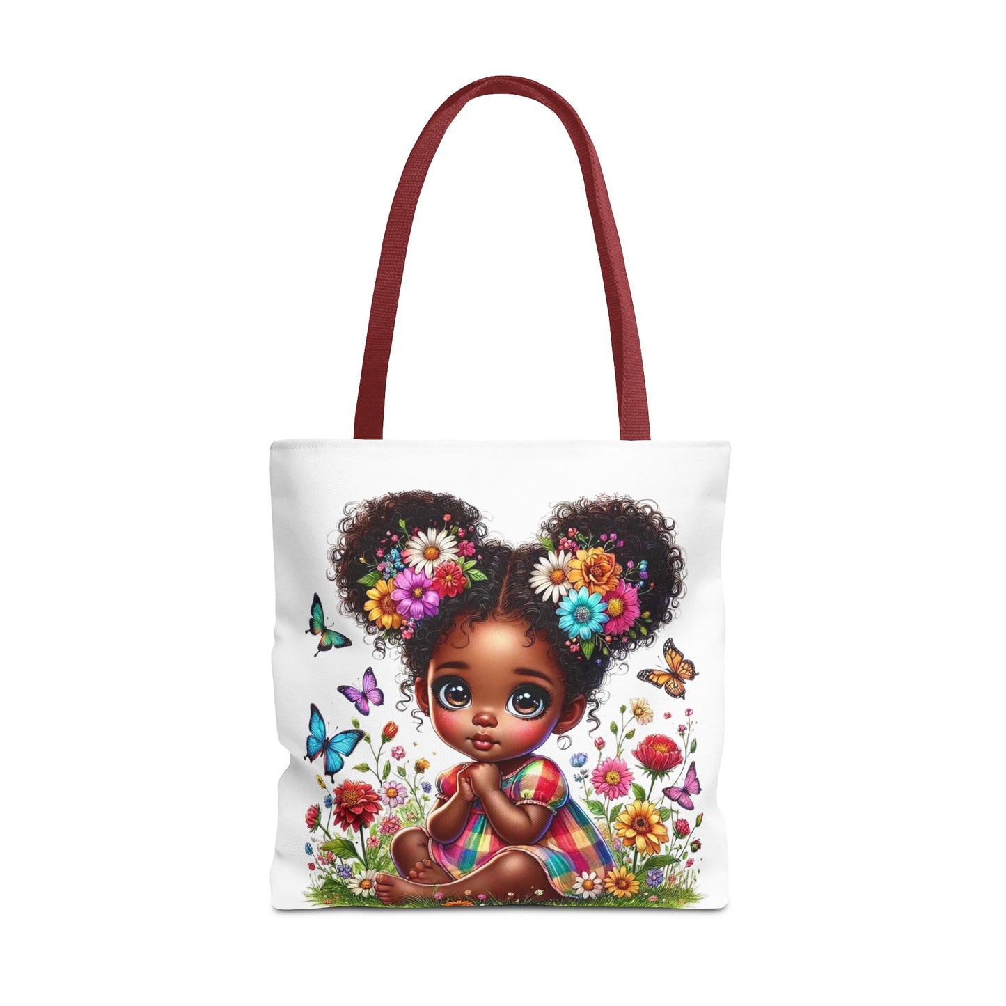 🌸 Niña de las Flores – Bolso de mano adorable y colorido para todas las edades 🌼