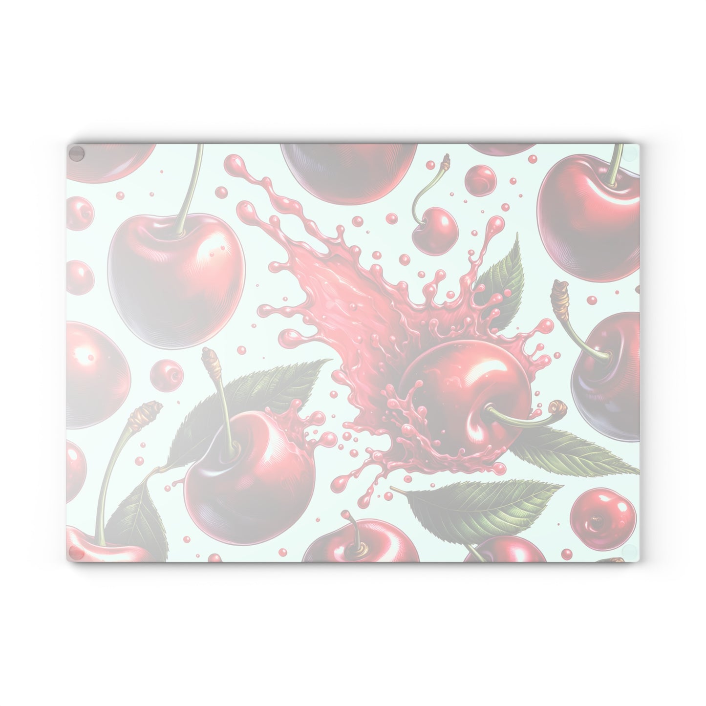 🍒 Cherry Splash Cutting Board – Bold, Juicy Style for the Modern Kitchen