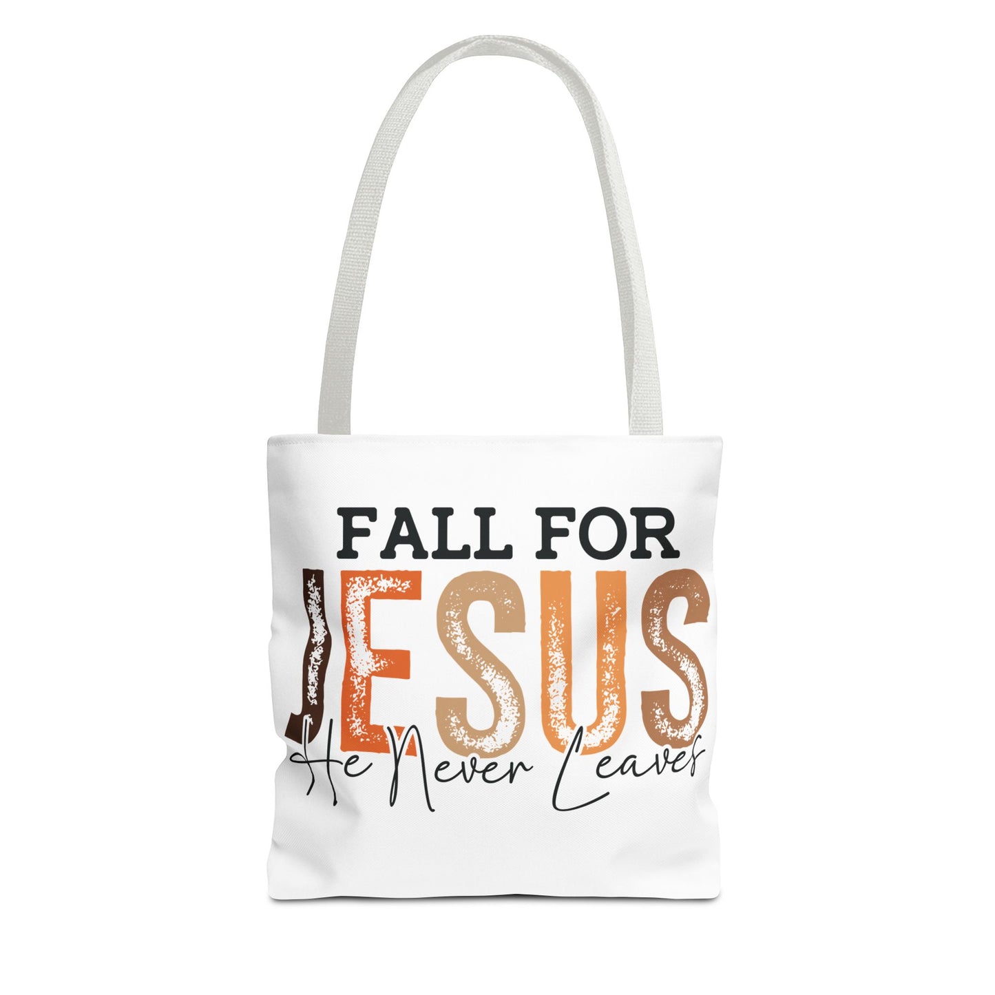 🙏 Fall for Jesus Tote Bag – Faith, Style & Autumn Charm 🍂👜