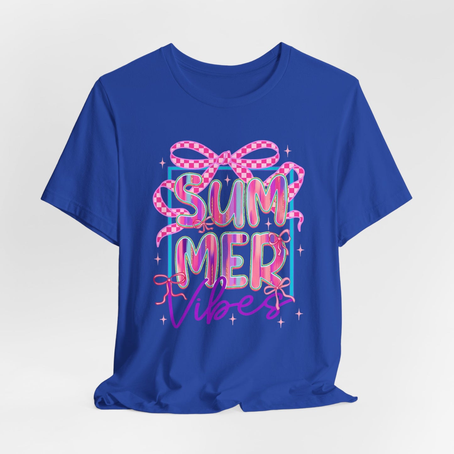 ☀️ Camiseta Summer Vibes: una camiseta gráfica bonita y cómoda para días de playa, barbacoas y vacaciones.