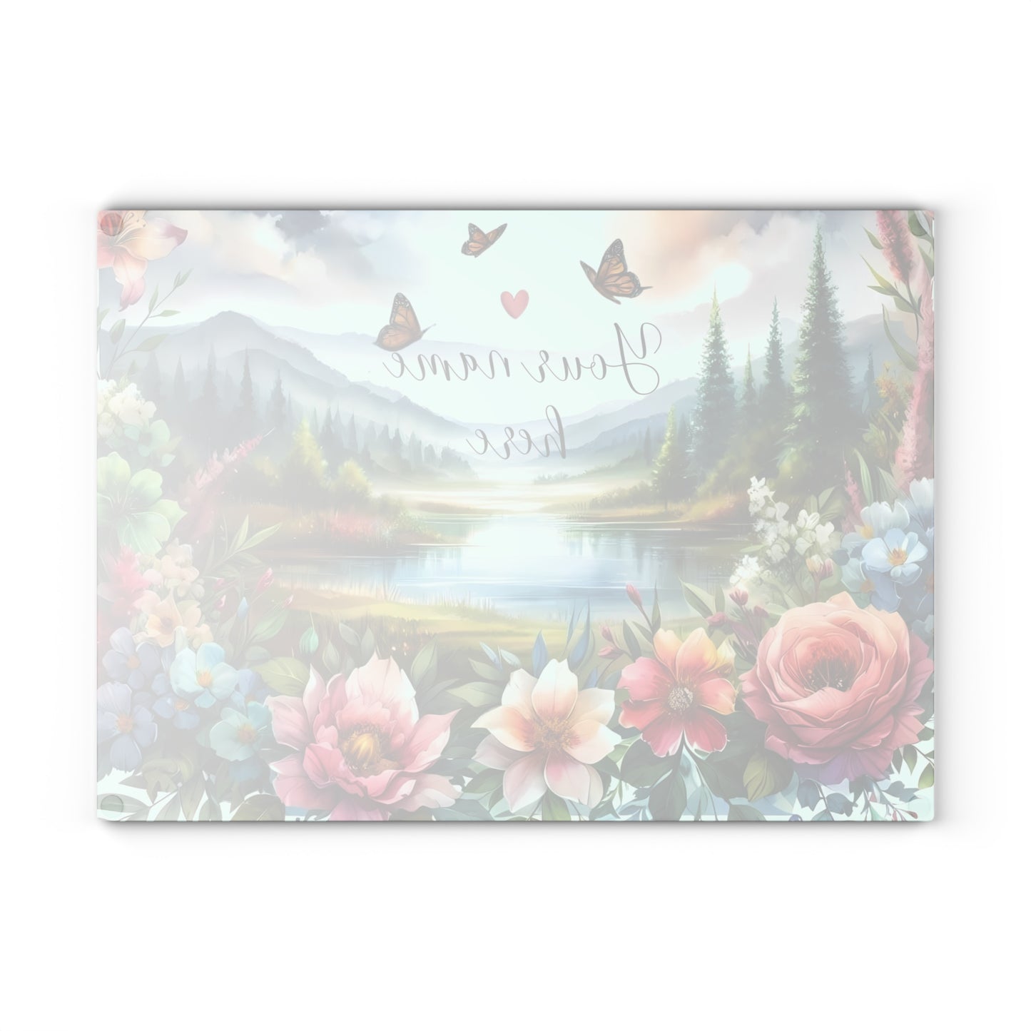 Tabla de cortar personalizada, tabla de charcutería, tabla de cortar única, tabla de cortar de vidrio templado, regalo de inauguración de la casa, tabla de cortar personalizada