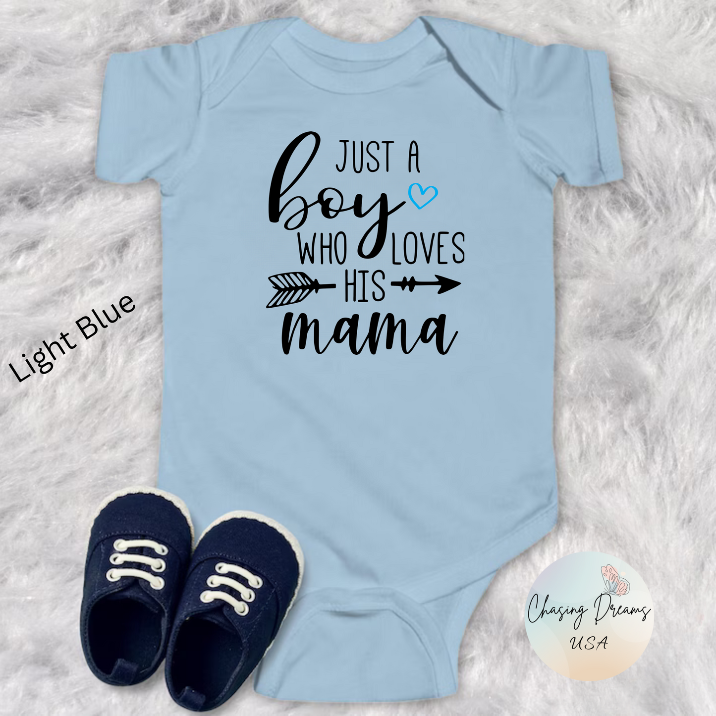 Body para bebé "Solo un niño que ama a su mamá" | Opción orgánica disponible
