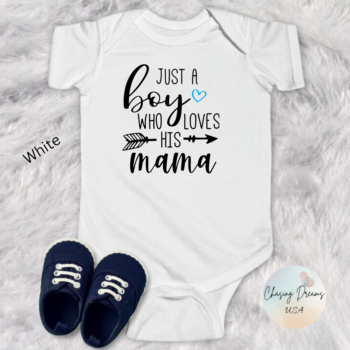 Body para bebé "Solo un niño que ama a su mamá" | Opción orgánica disponible