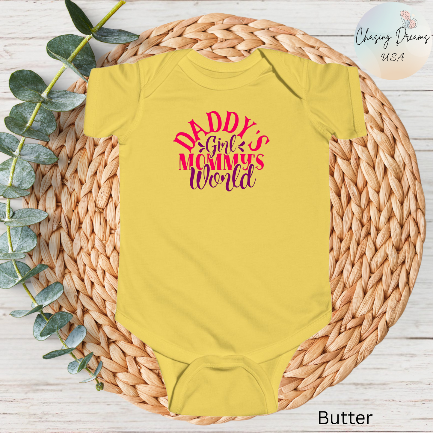 Body de bebé de Papá y Mamá | Adorable body para niña | Disponible en versión orgánica