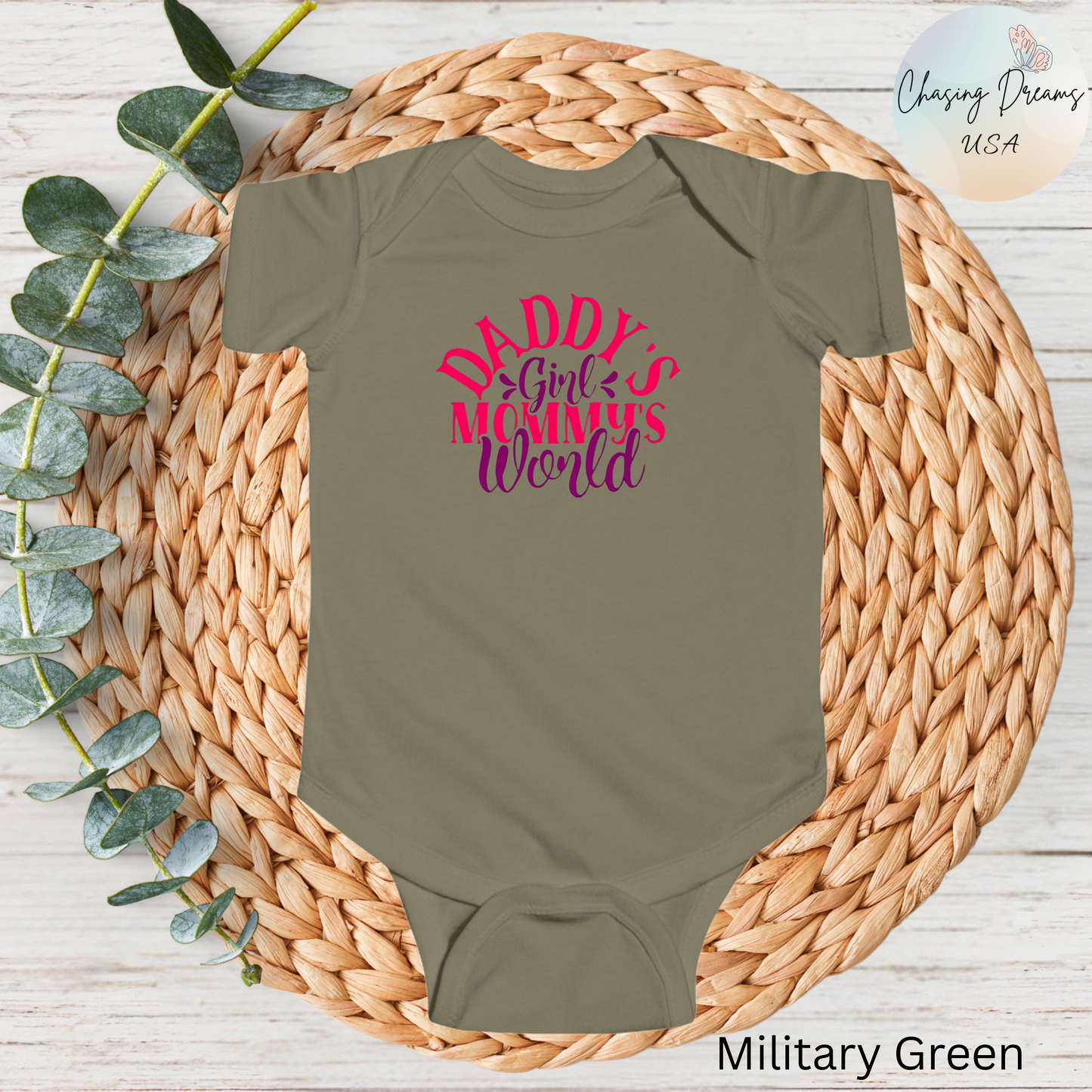 Body de bebé de Papá y Mamá | Adorable body para niña | Disponible en versión orgánica