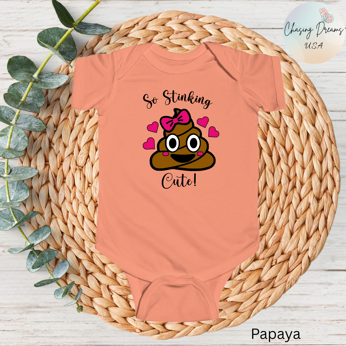 Mono de bebé adorable: mono divertido con emojis para niñas