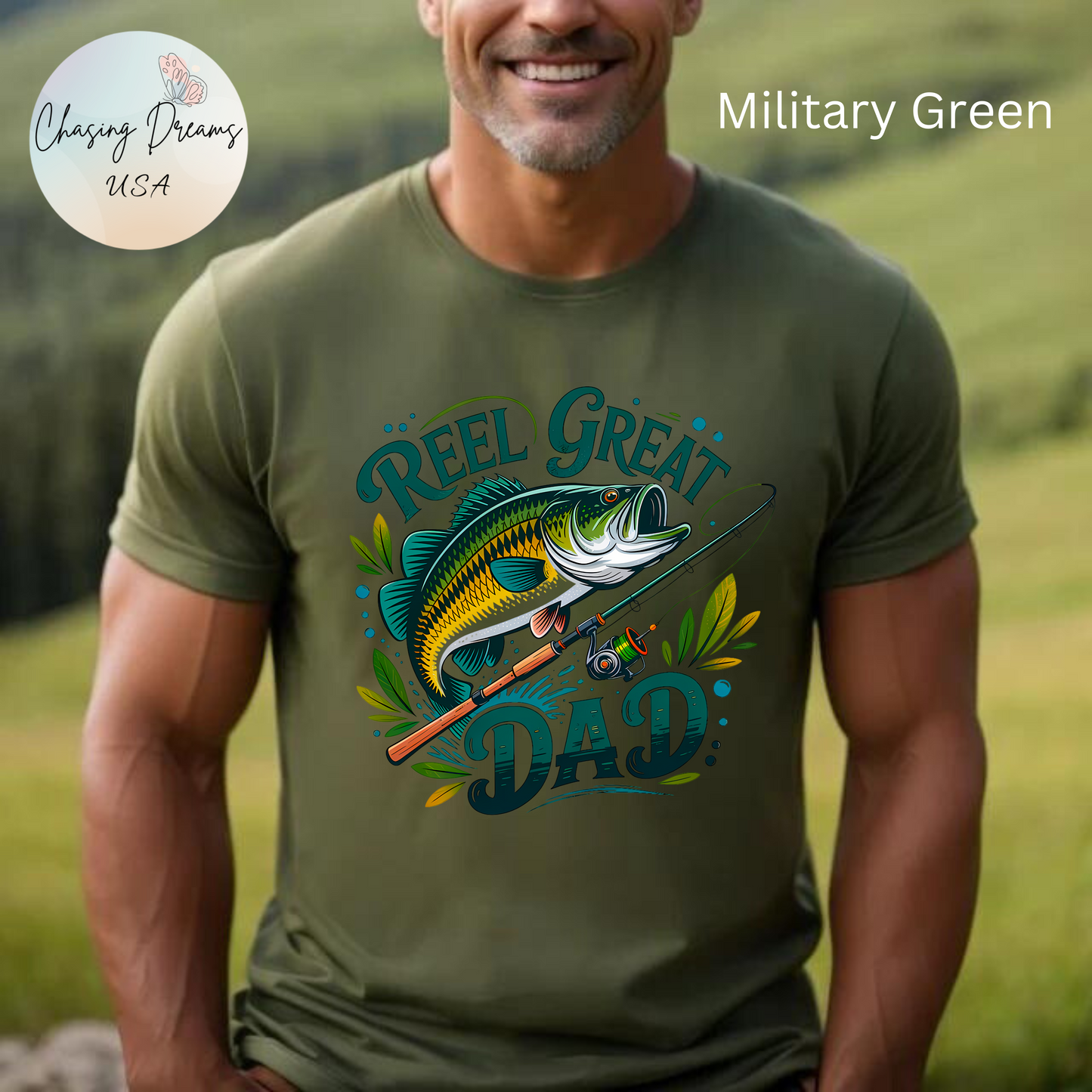 REEL Gran Papá – Camiseta de Pesca para el Día del Padre
