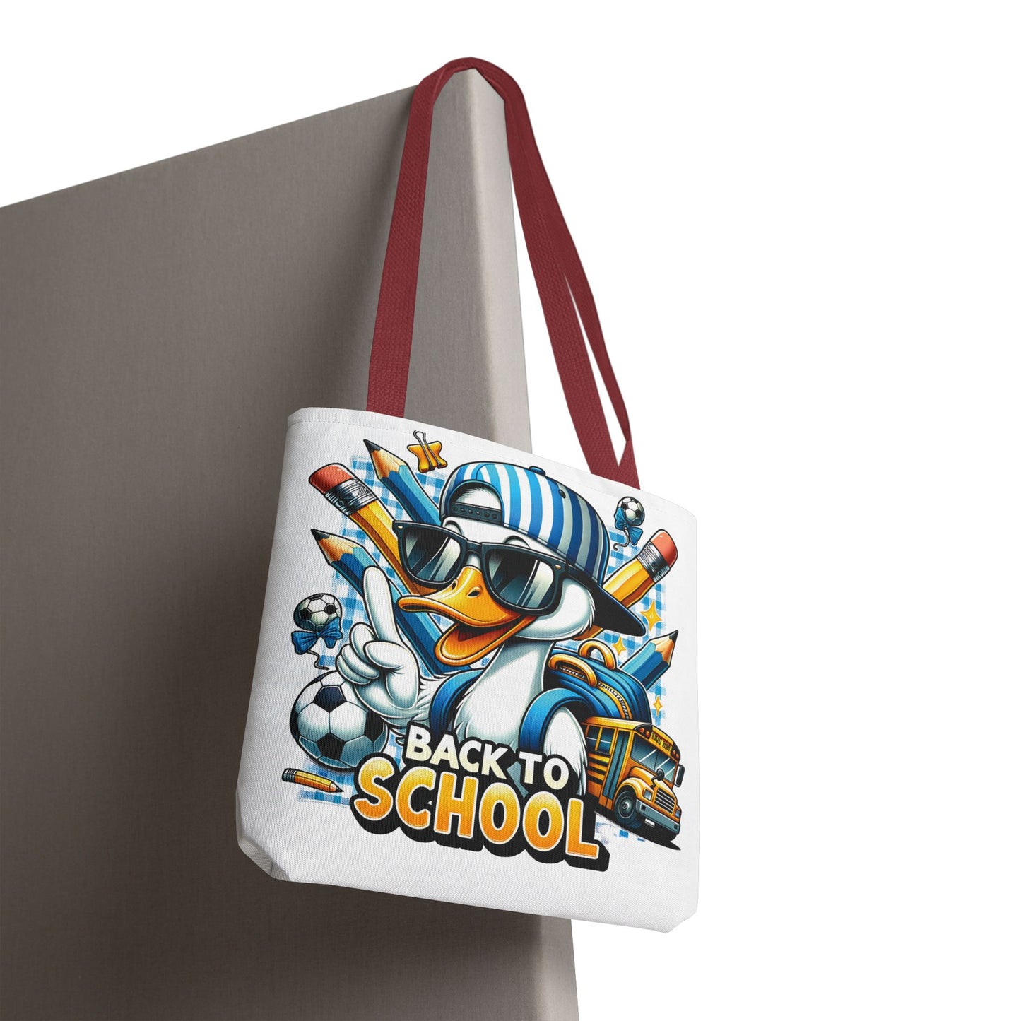 🦆 Cool Duck Back to School Tote – Waddle into the School Year in Style 🏫