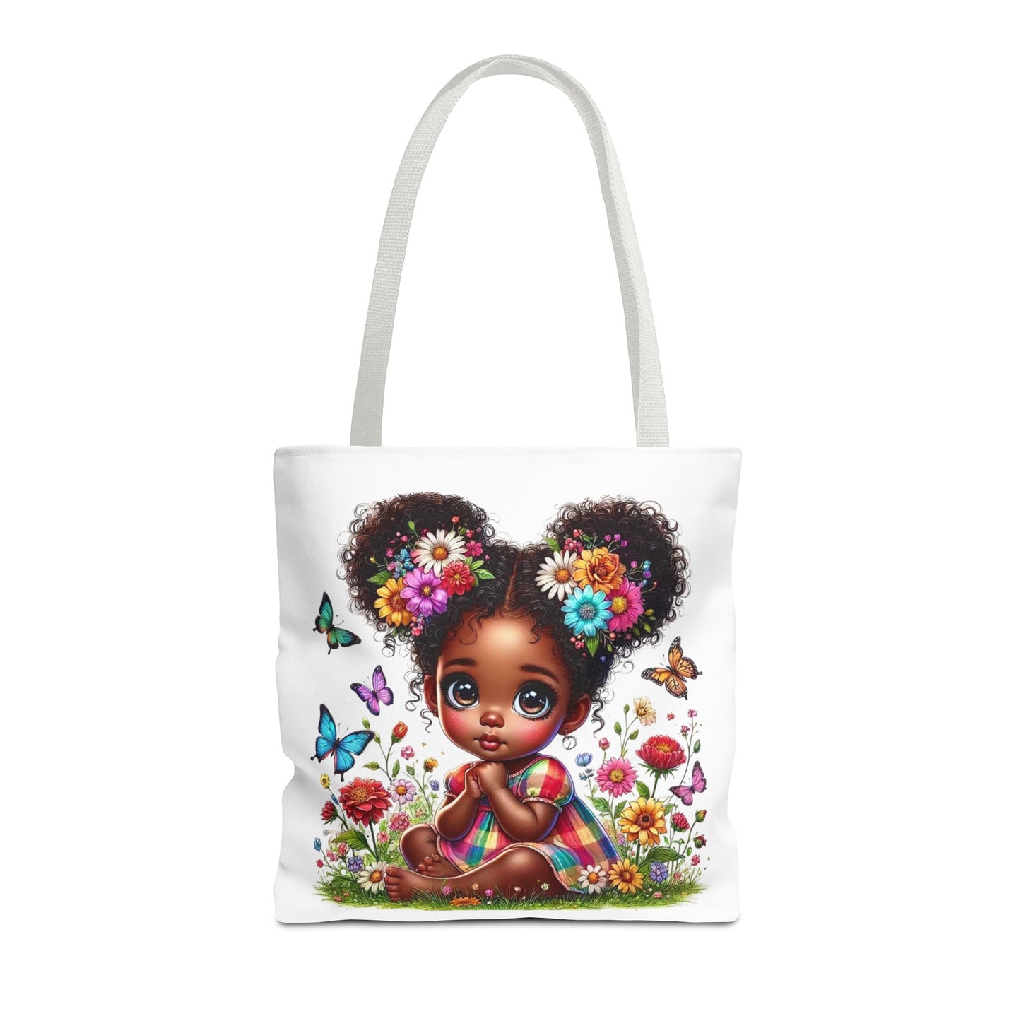 🌸 Niña de las Flores – Bolso de mano adorable y colorido para todas las edades 🌼