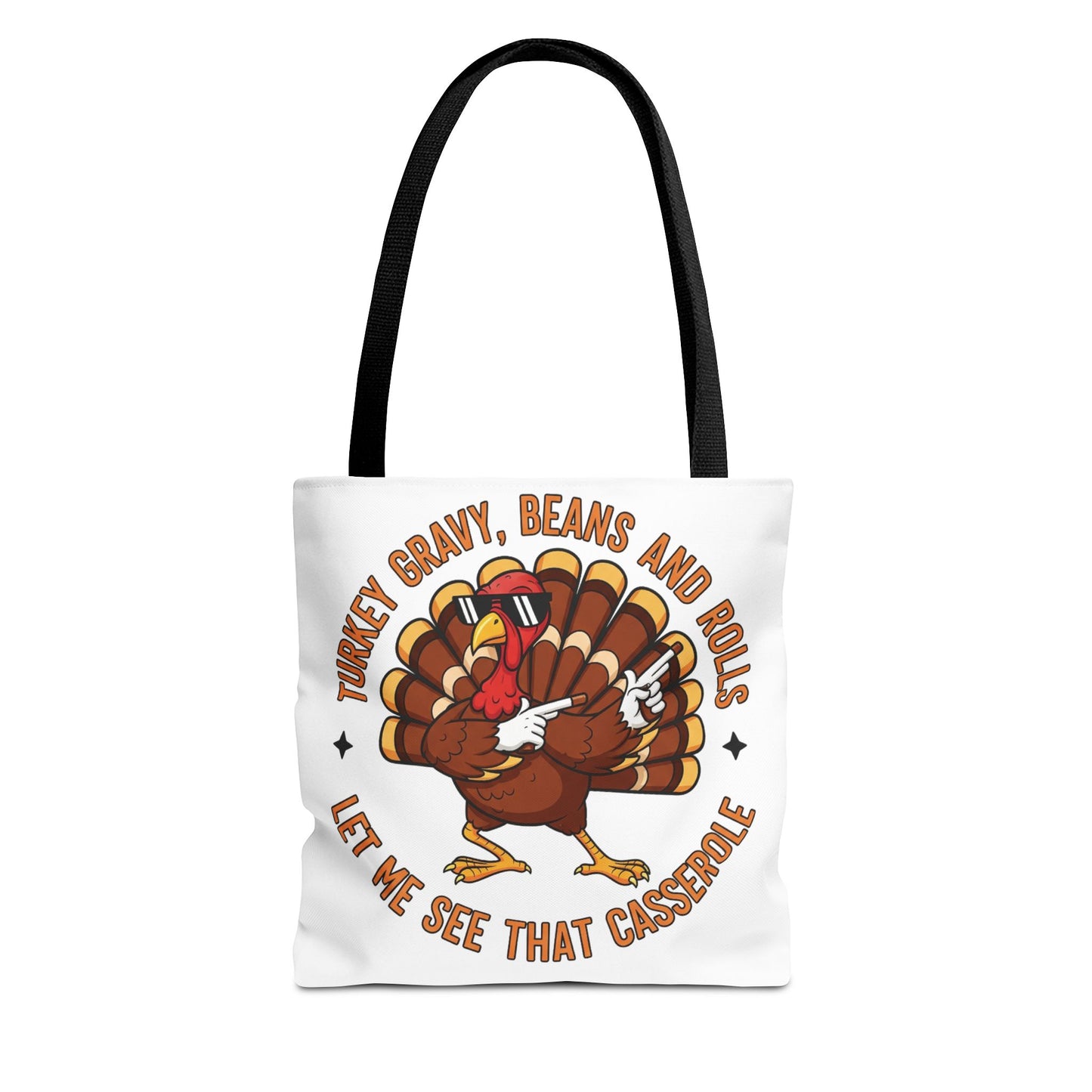 🦃 Thanksgiving Turkey Tote Bag – Let Me See That Casserole Style 🍠🎶