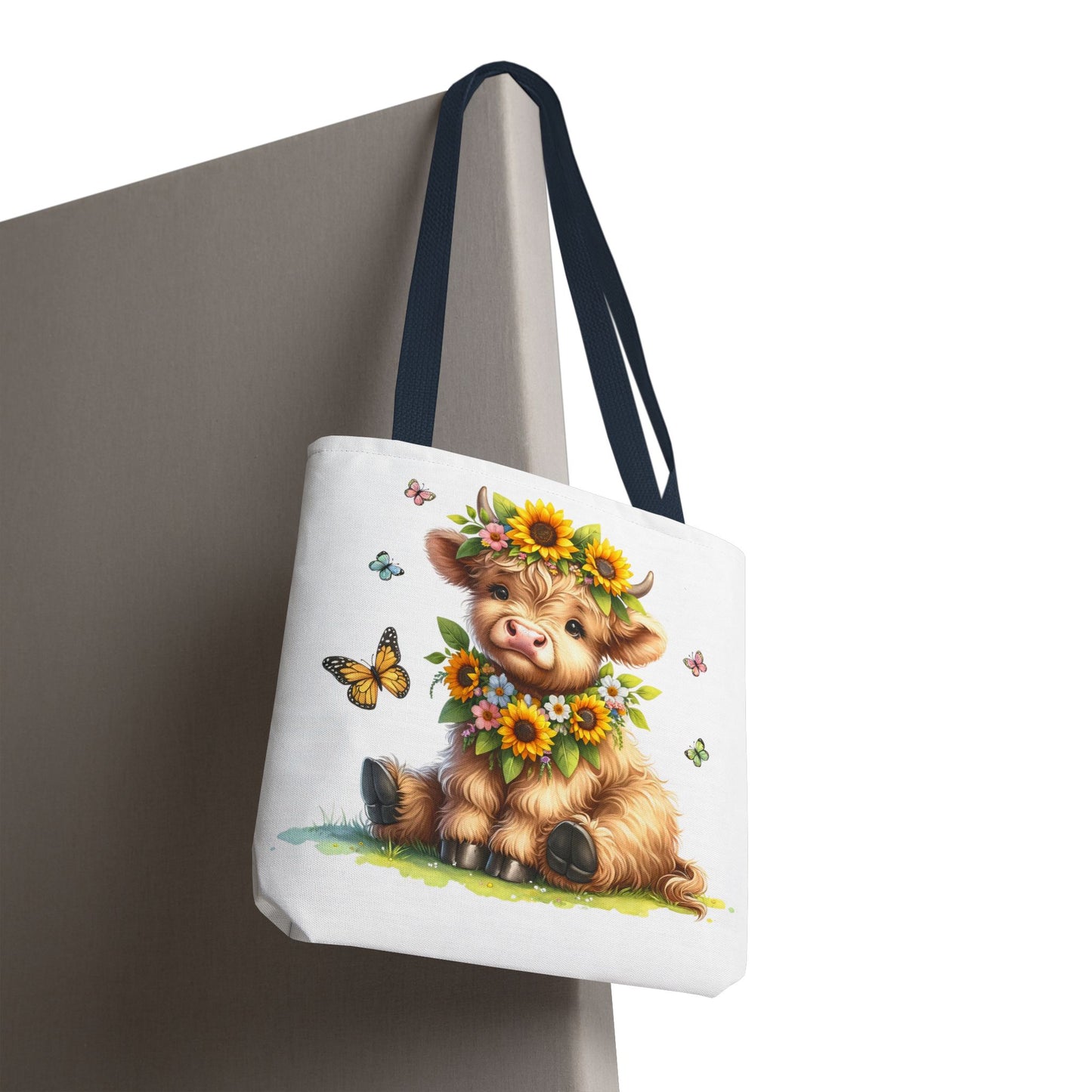 Bolsa de mano de vaca de las Tierras Altas, diseño de vaca bonito y elegante para amantes de los animales, perfecta para ir de compras, uso diario, regalo para entusiastas de las vacas y granjeros.
