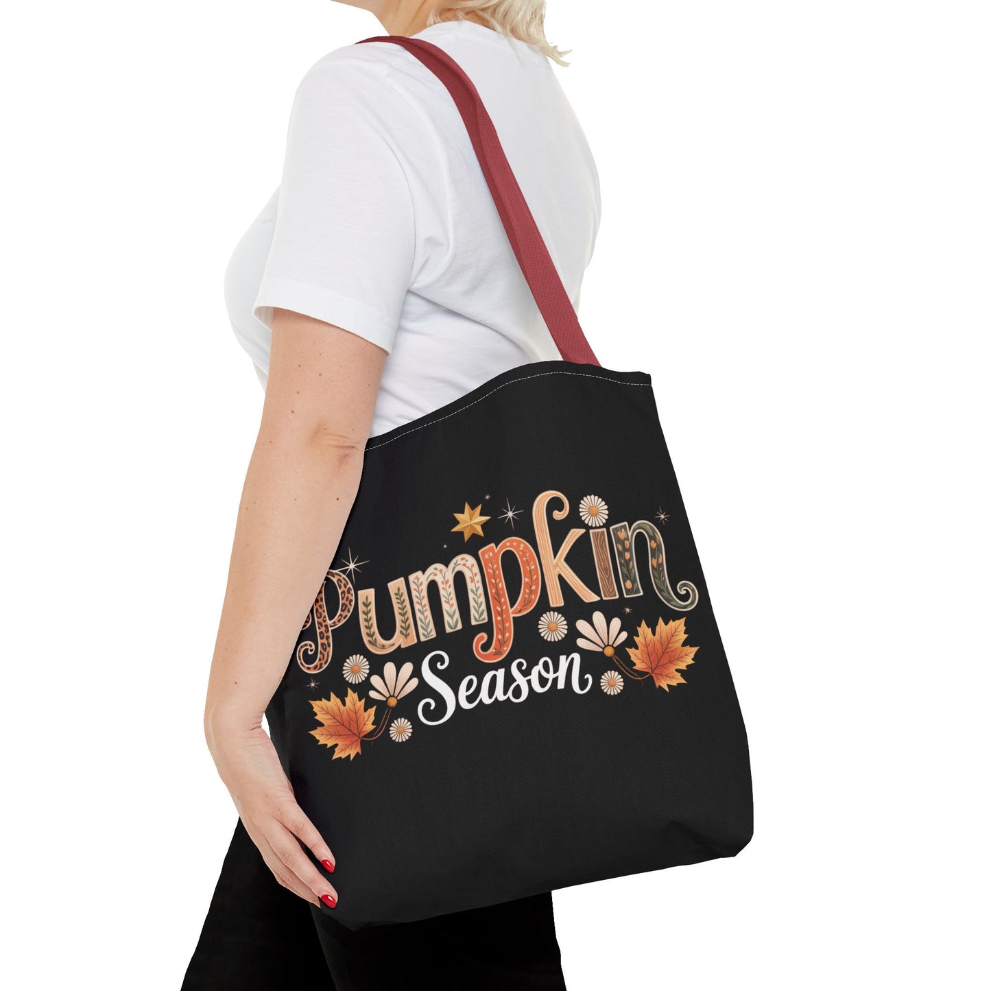 ๐ Pumpkin Season Tote Bag โ Autumn Vibes You Can Carry ๐๐