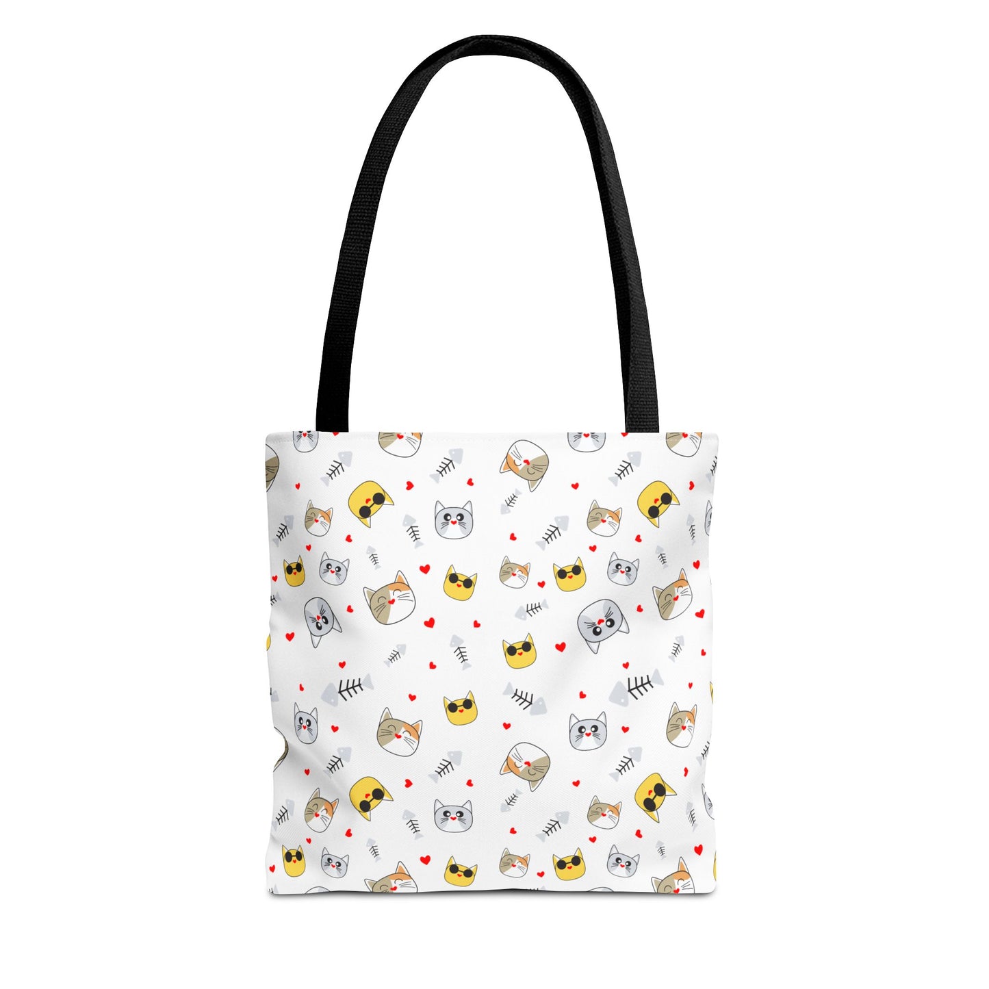 Encantador bolso de mano para amantes de los gatos: duradero, espacioso y perfecto para ir de compras, trabajar o las aventuras cotidianas.