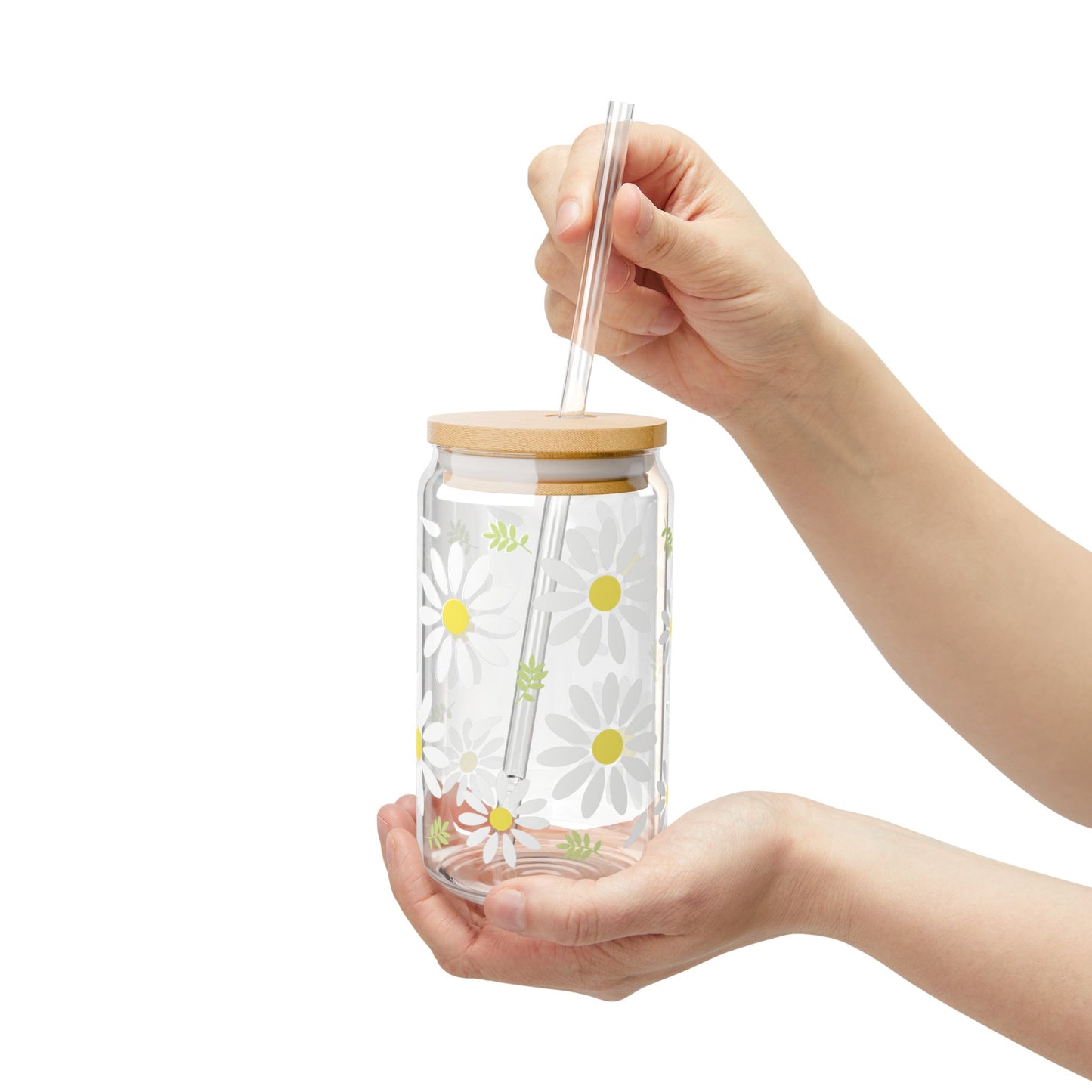 Vaso para beber Daisy Garden Bloom: ¡un alegre encanto floral para tu día!