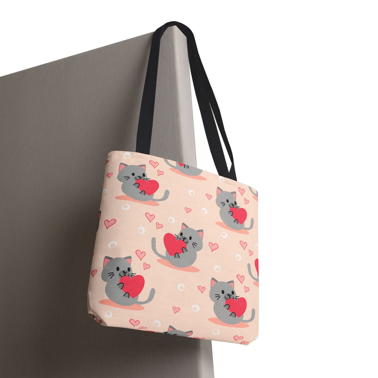 Encantador bolso de mano para amantes de los gatos: duradero, espacioso y perfecto para ir de compras, trabajar o las aventuras cotidianas.
