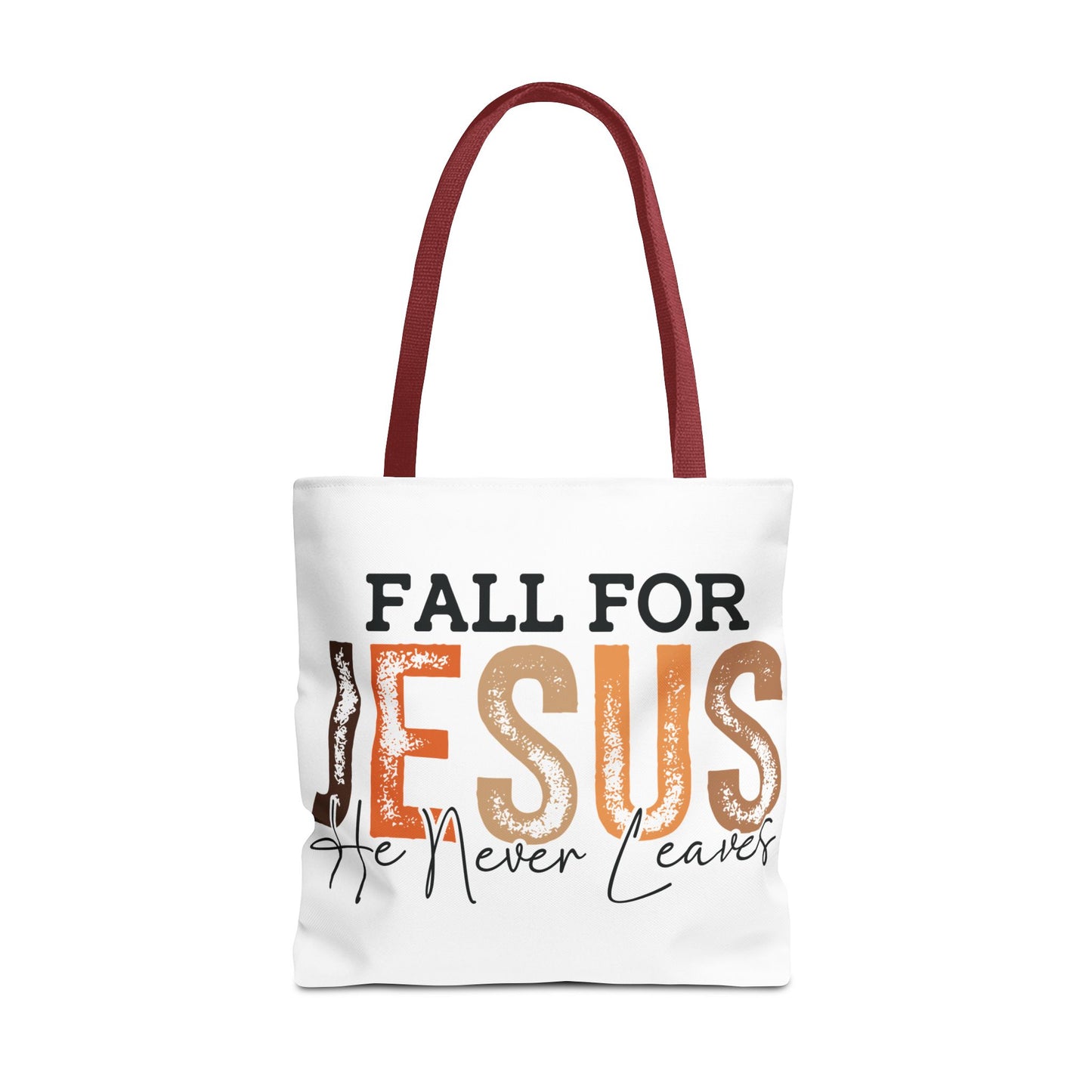 🙏 Fall for Jesus Tote Bag – Faith, Style & Autumn Charm 🍂👜