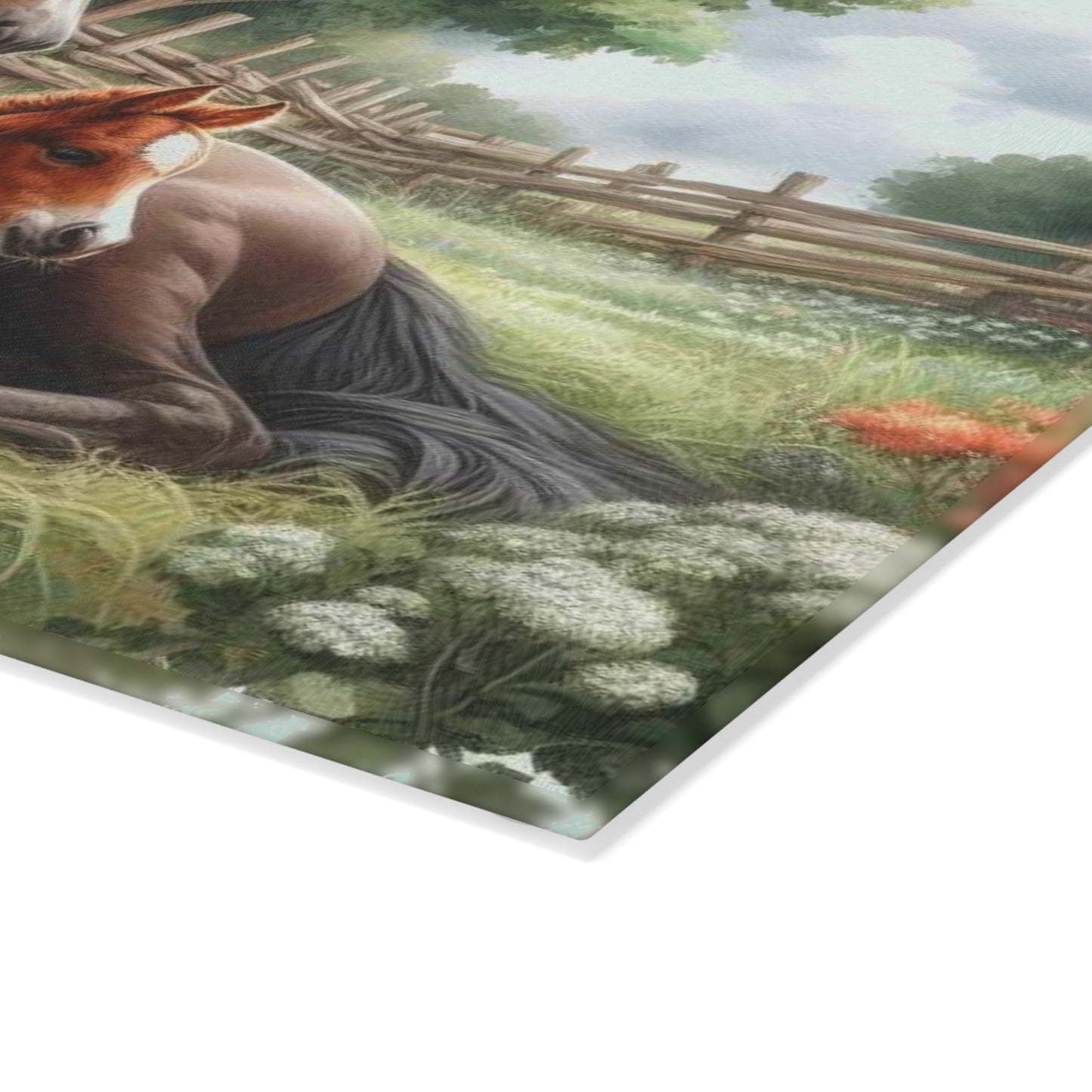 Horse cutting board, farm life decor, farmhouse design, nature-inspired gift, horse lover gift, rustic home accents Charcuterie Board