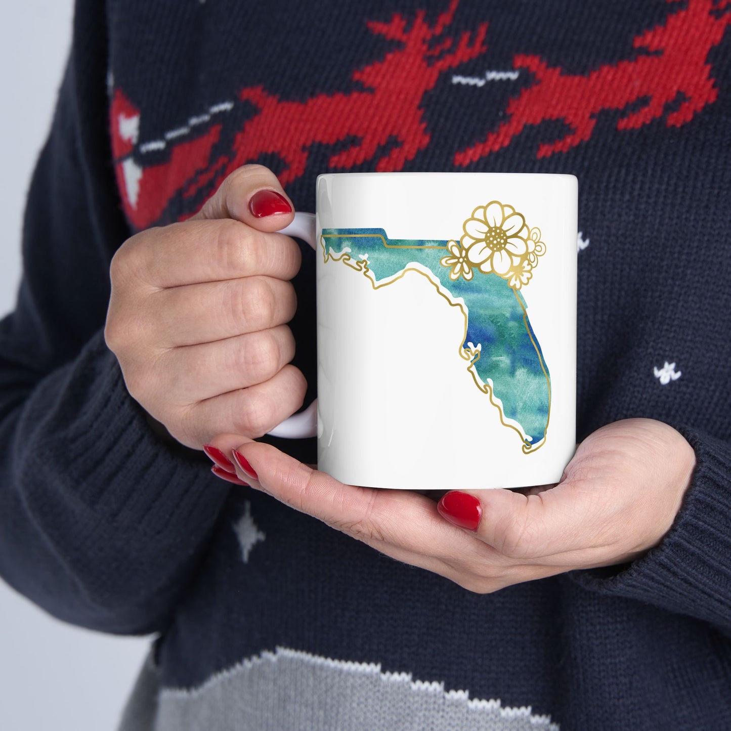 ☕ Home is Where the ❤️ Is – Florida Mug – Sunshine State Sips ☀️