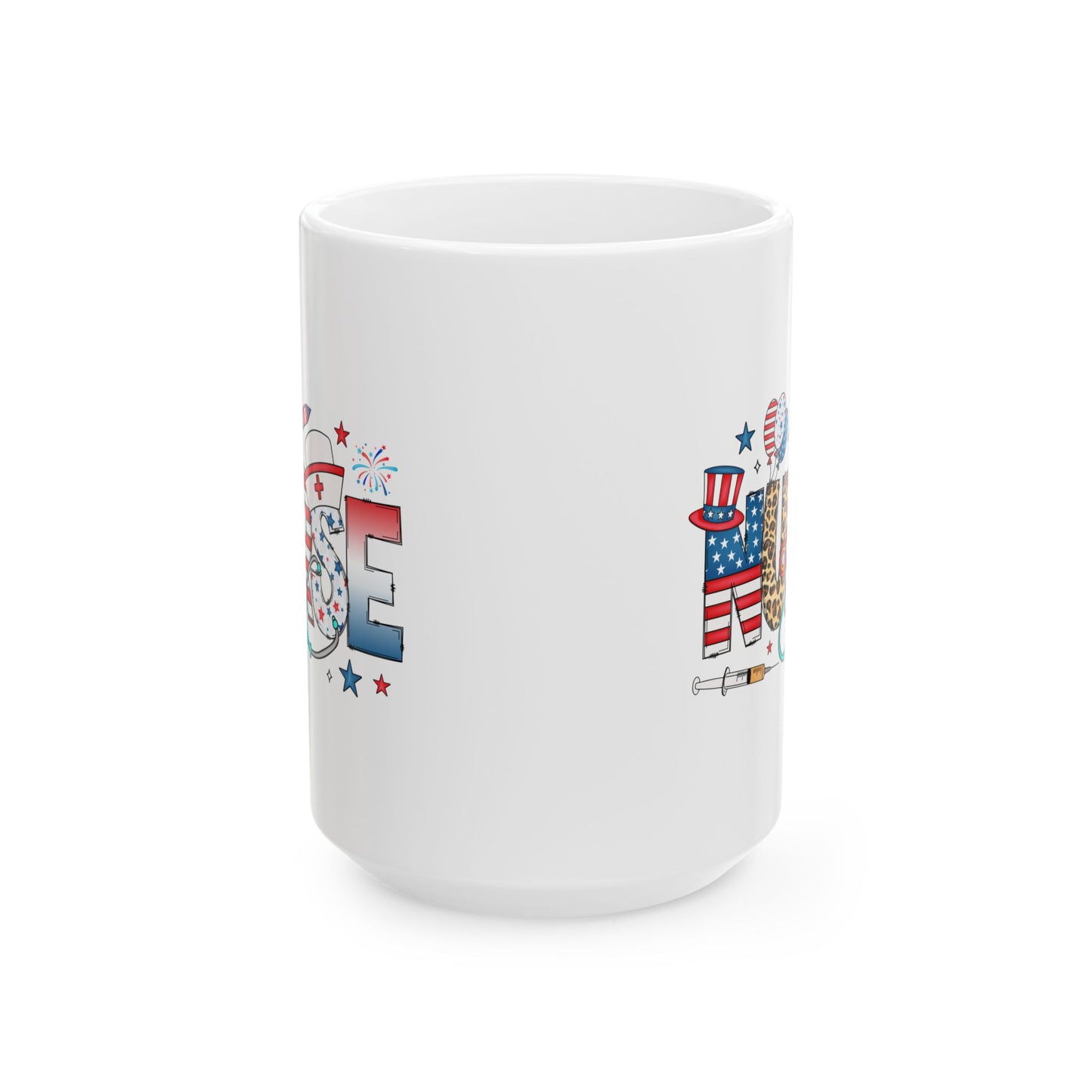 Taza de Enfermera Estadounidense de EE. UU.: ¡Un homenaje patriótico a nuestros héroes de la salud! 🩺