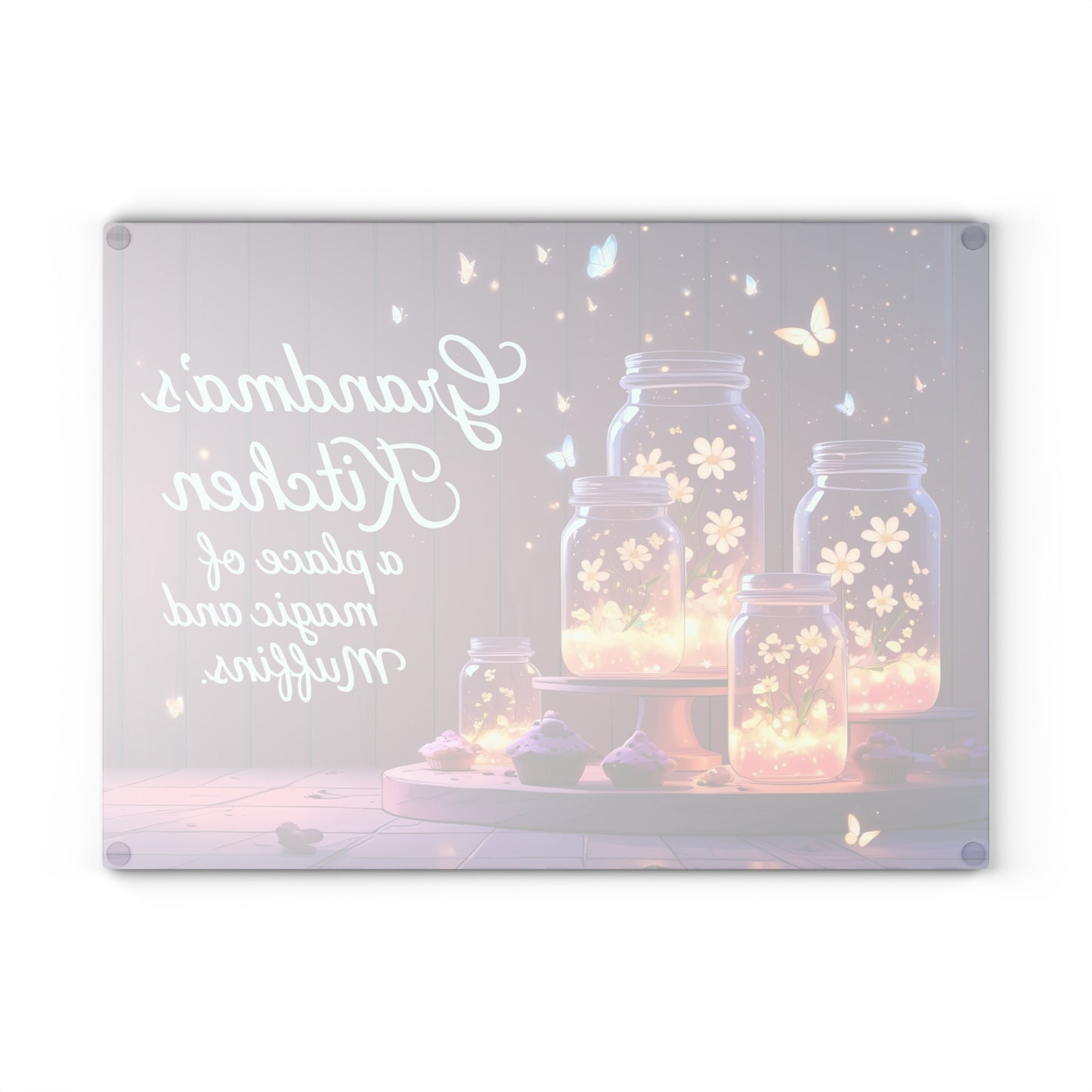 🧁 Grandma’s Kitchen Cutting Board – A Place of Magic and Muffins