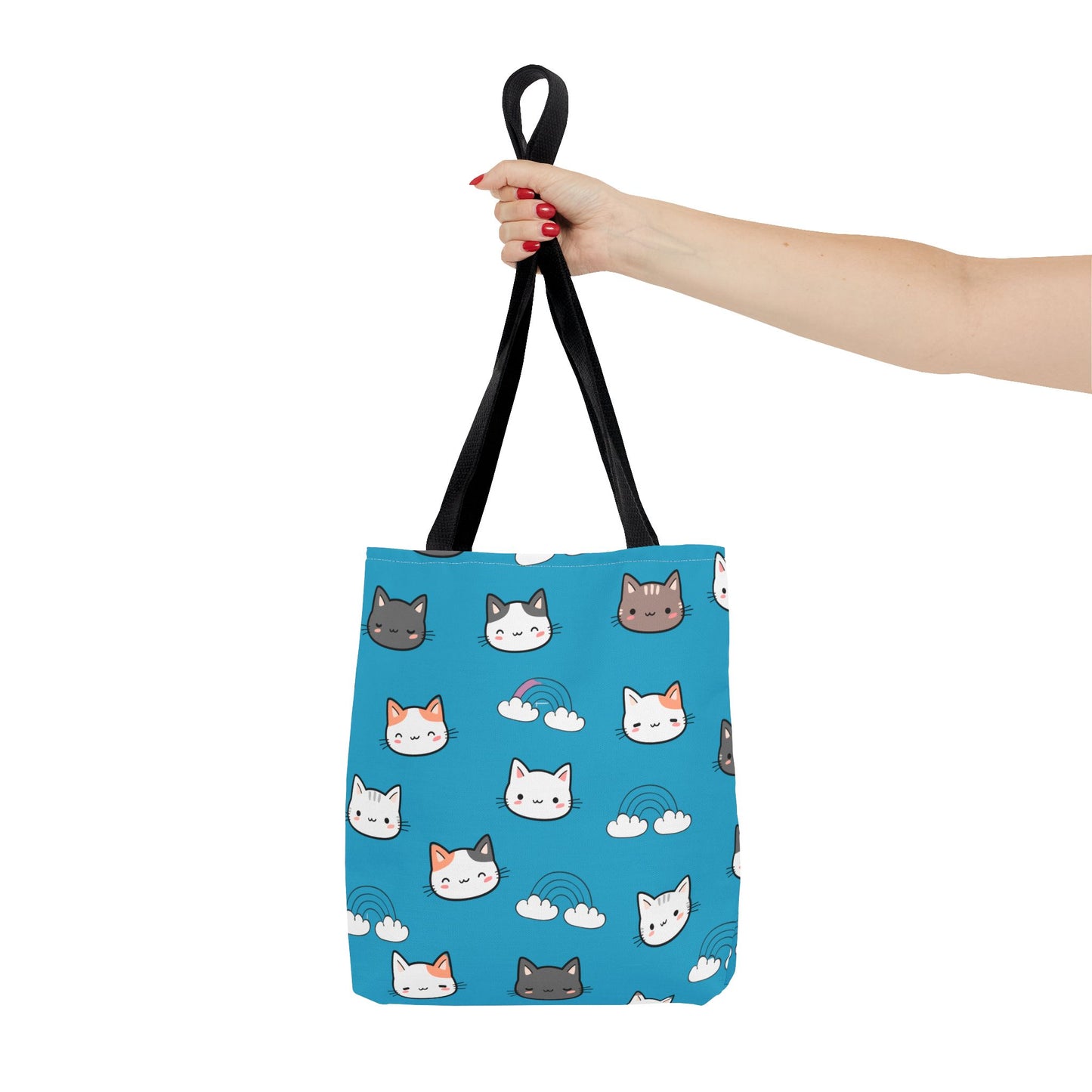 Bolsa de mano para gatos, regalo para amantes de los gatos, bolsa reutilizable, bolsa para mamá gata, ecológica, bolsa con estampado animal, diseño de gatito lindo, amante de las mascotas