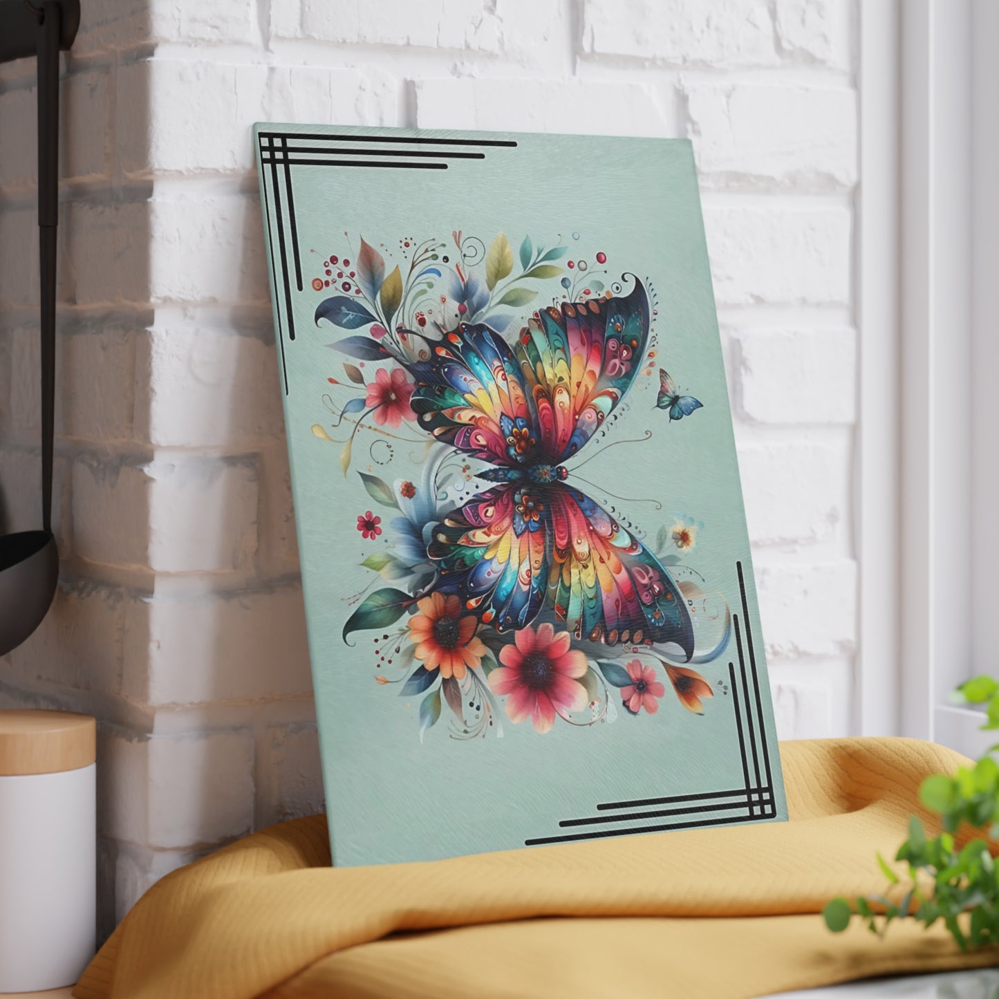 Tabla de cortar personalizada, regalo de boda, regalo de cumpleaños para mujer, nueva decoración para el hogar, tabla de cortar personalizada, diseño personalizado, mariposa, regalo personalizado para ella