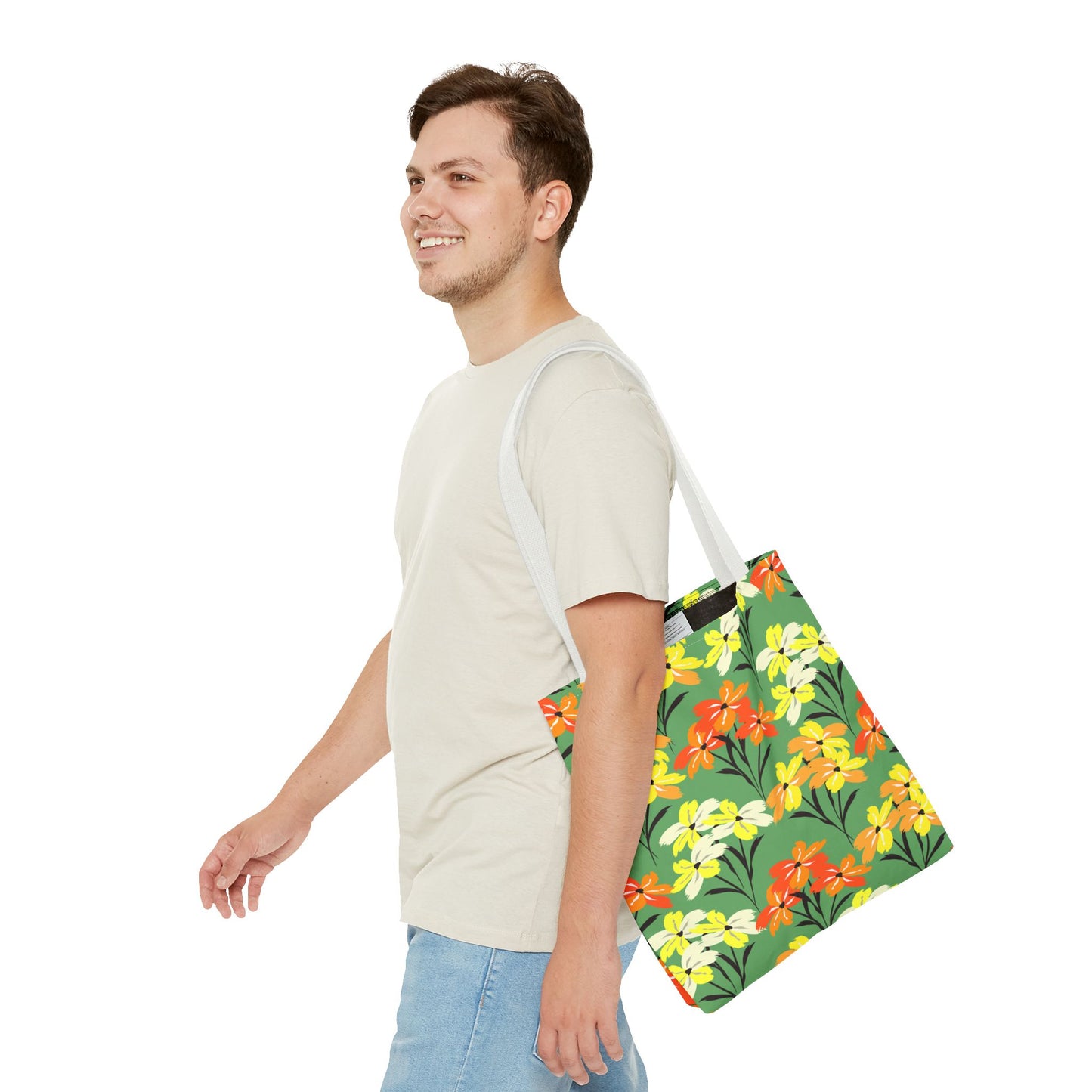 🌸 Elegante bolso tote floral: un accesorio chic y versátil para el día a día 🌿
