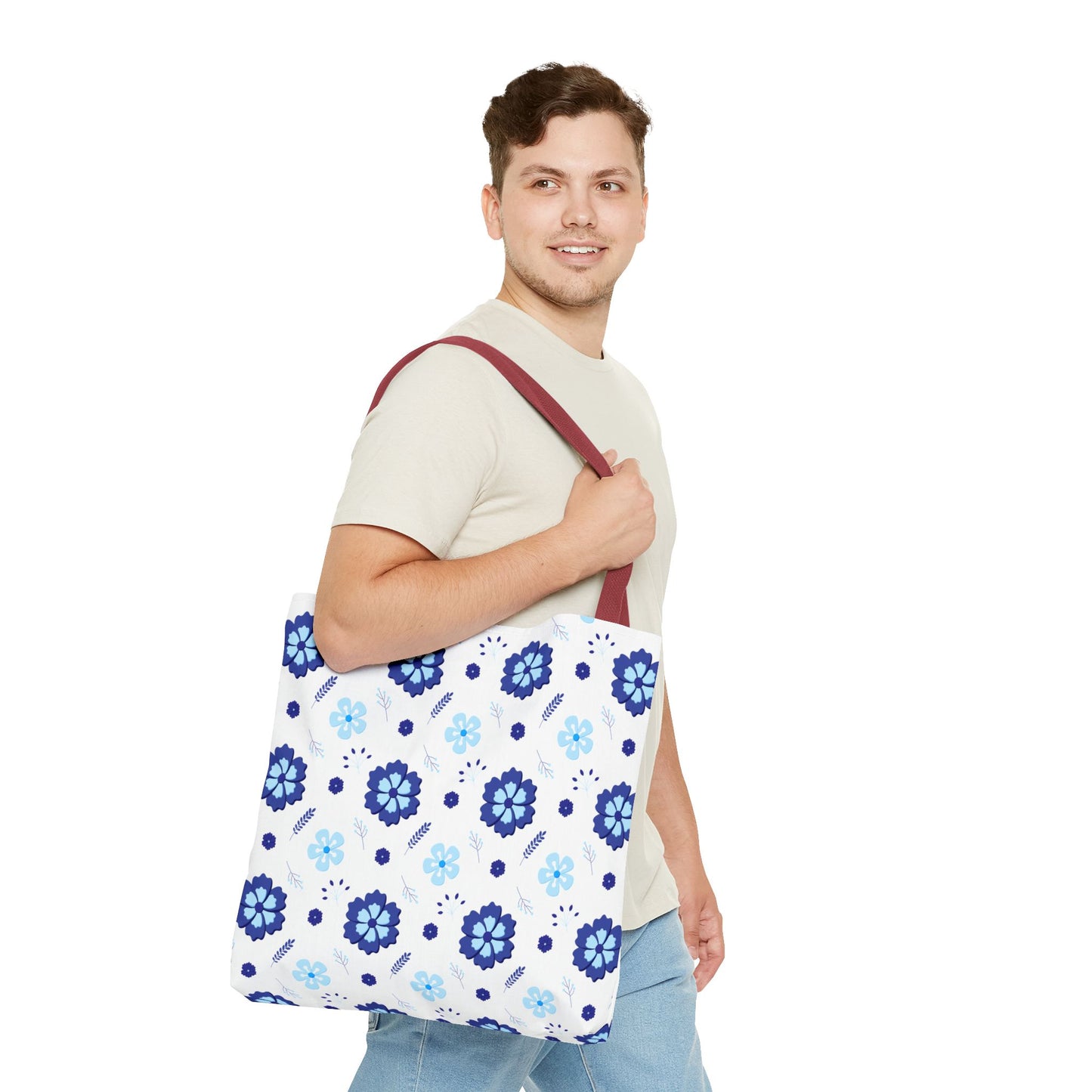 🌸 Elegante bolso tote floral: un accesorio chic y versátil para el día a día 🌿