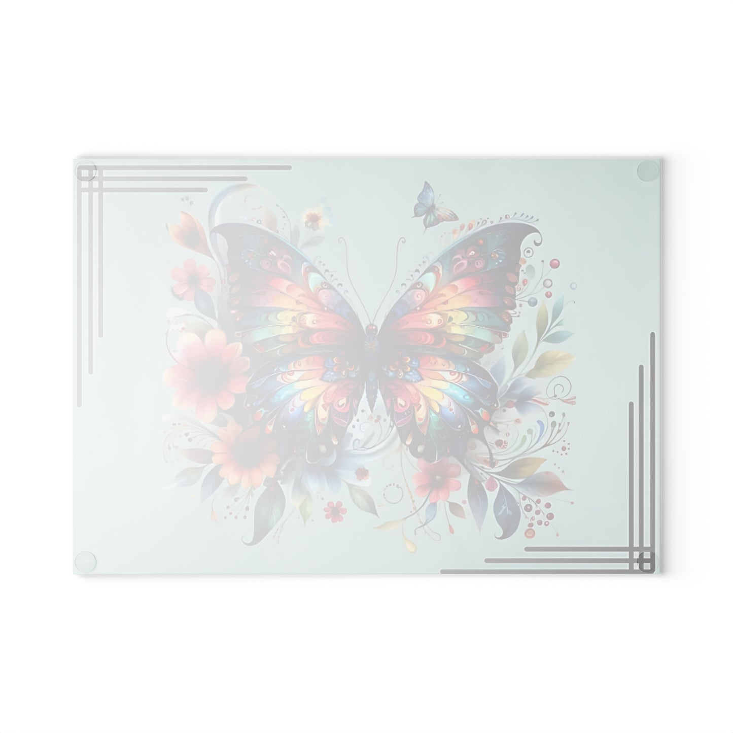 Tabla de cortar personalizada, regalo de boda, regalo de cumpleaños para mujer, nueva decoración para el hogar, tabla de cortar personalizada, diseño personalizado, mariposa, regalo personalizado para ella