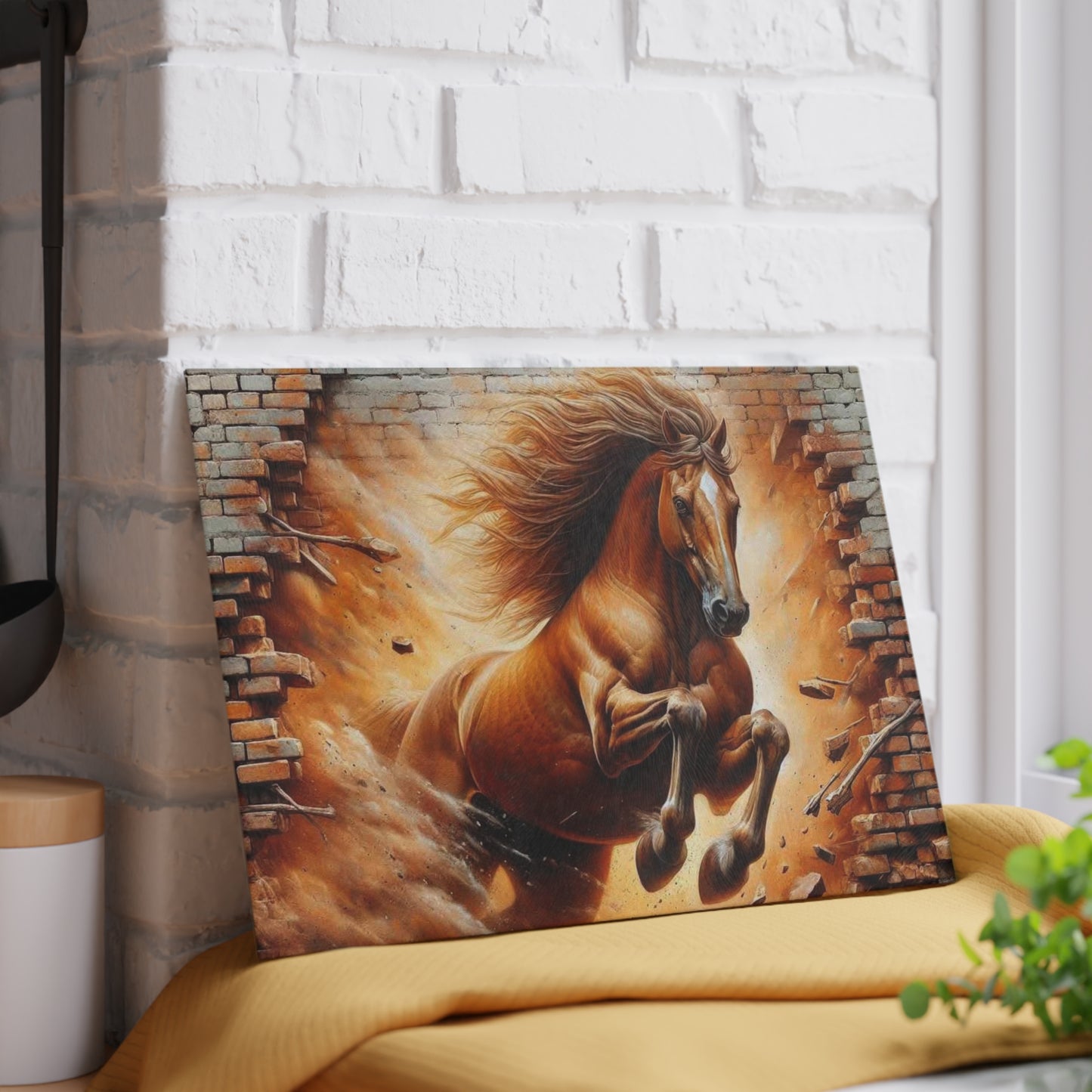 Horse cutting board, rustic home, farmhouse decor, Charcuterie Board, wild horse theme, equestrian gift, unique home decor, horse lover gift