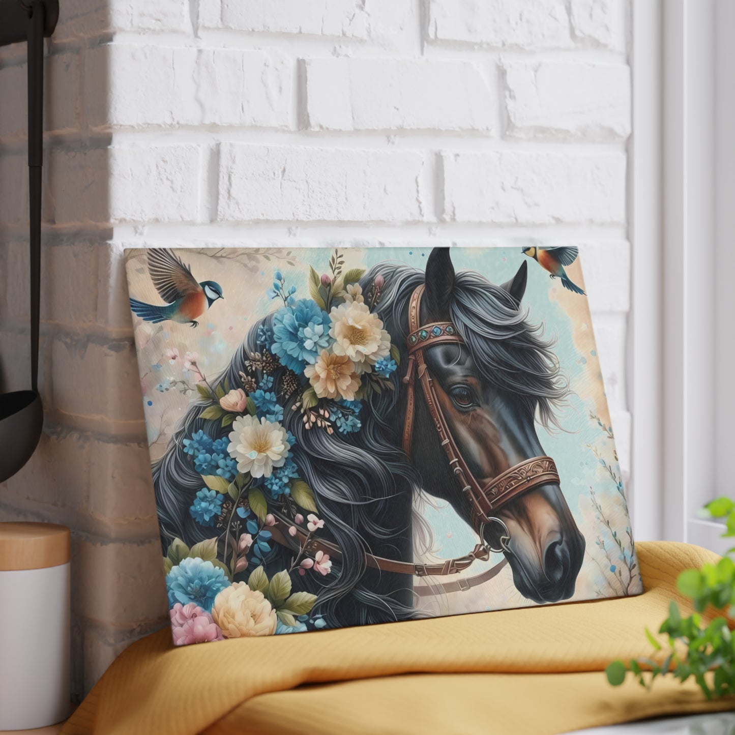 Hermosa tabla de cortar marrón, tabla de cortar de vidrio templado, tabla de charcutería, tabla de cortar, regalo de inauguración de la casa, tabla de cortar personalizada