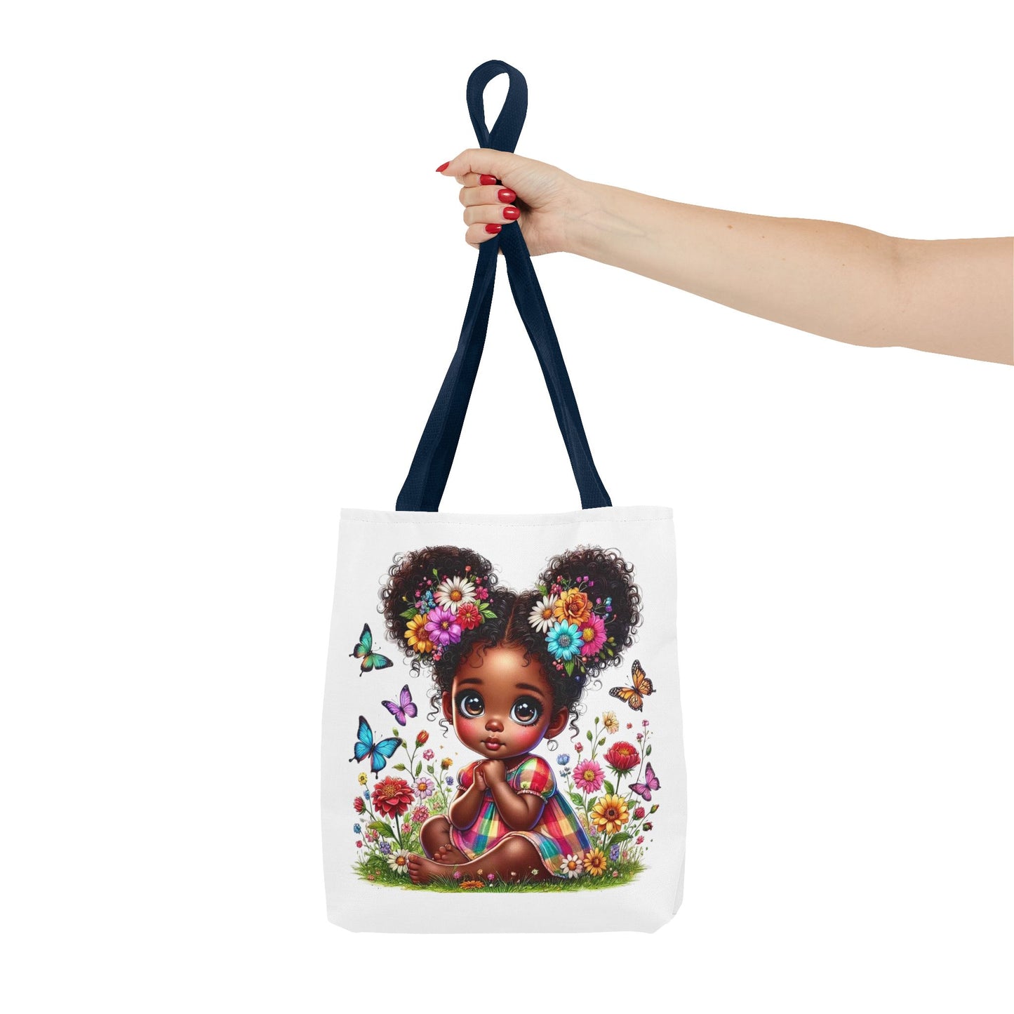🌸 Niña de las Flores – Bolso de mano adorable y colorido para todas las edades 🌼