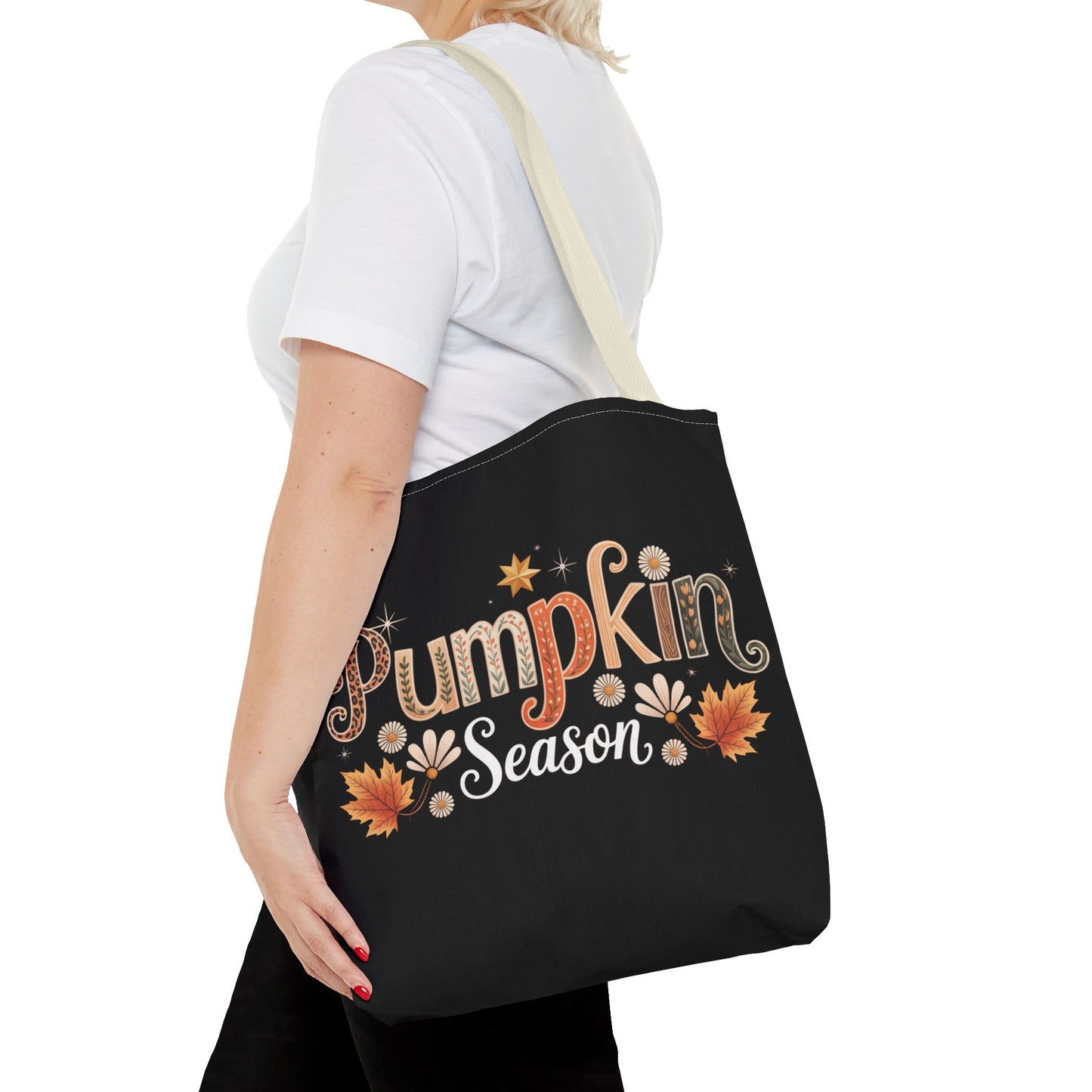 ๐ Pumpkin Season Tote Bag โ Autumn Vibes You Can Carry ๐๐