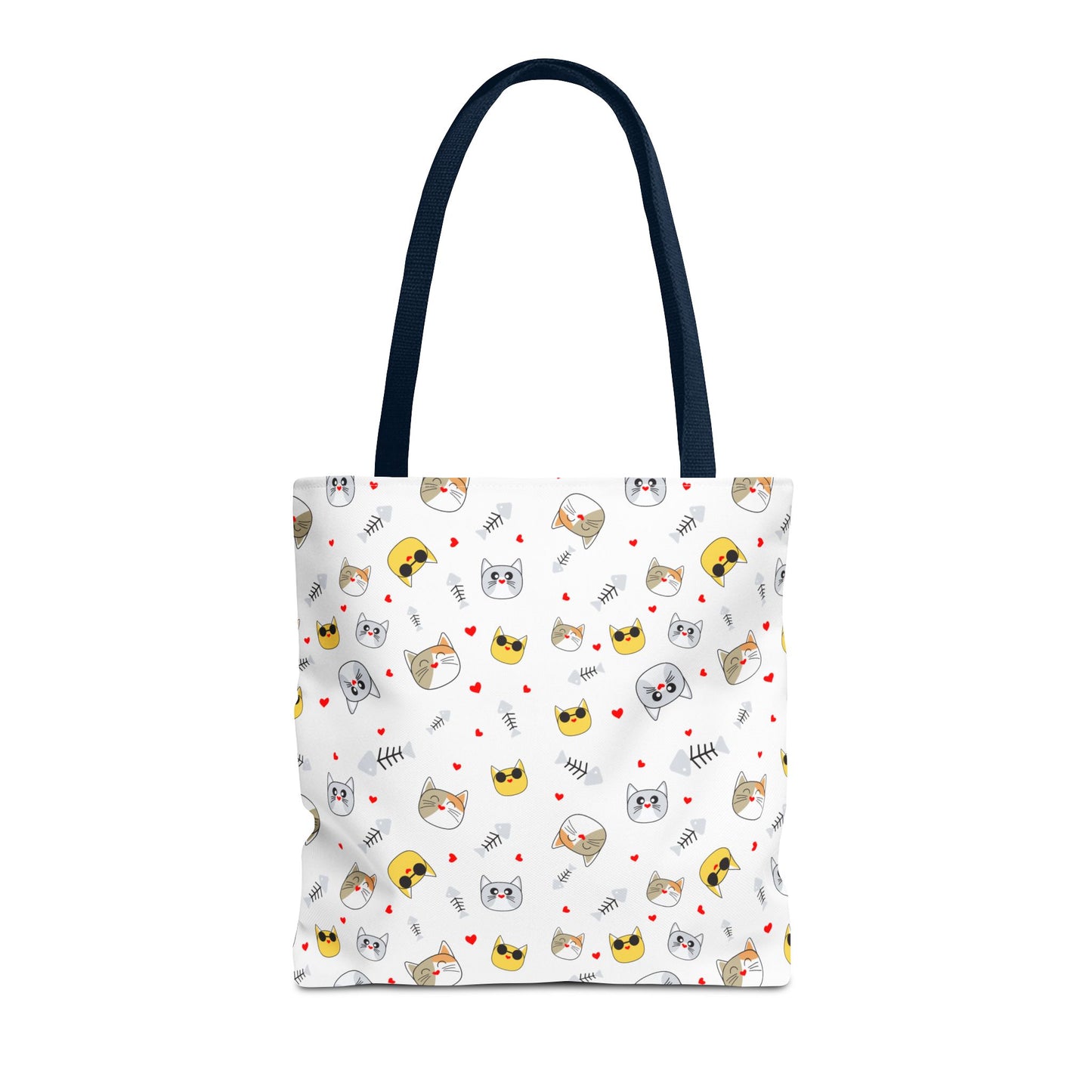 Encantador bolso de mano para amantes de los gatos: duradero, espacioso y perfecto para ir de compras, trabajar o las aventuras cotidianas.