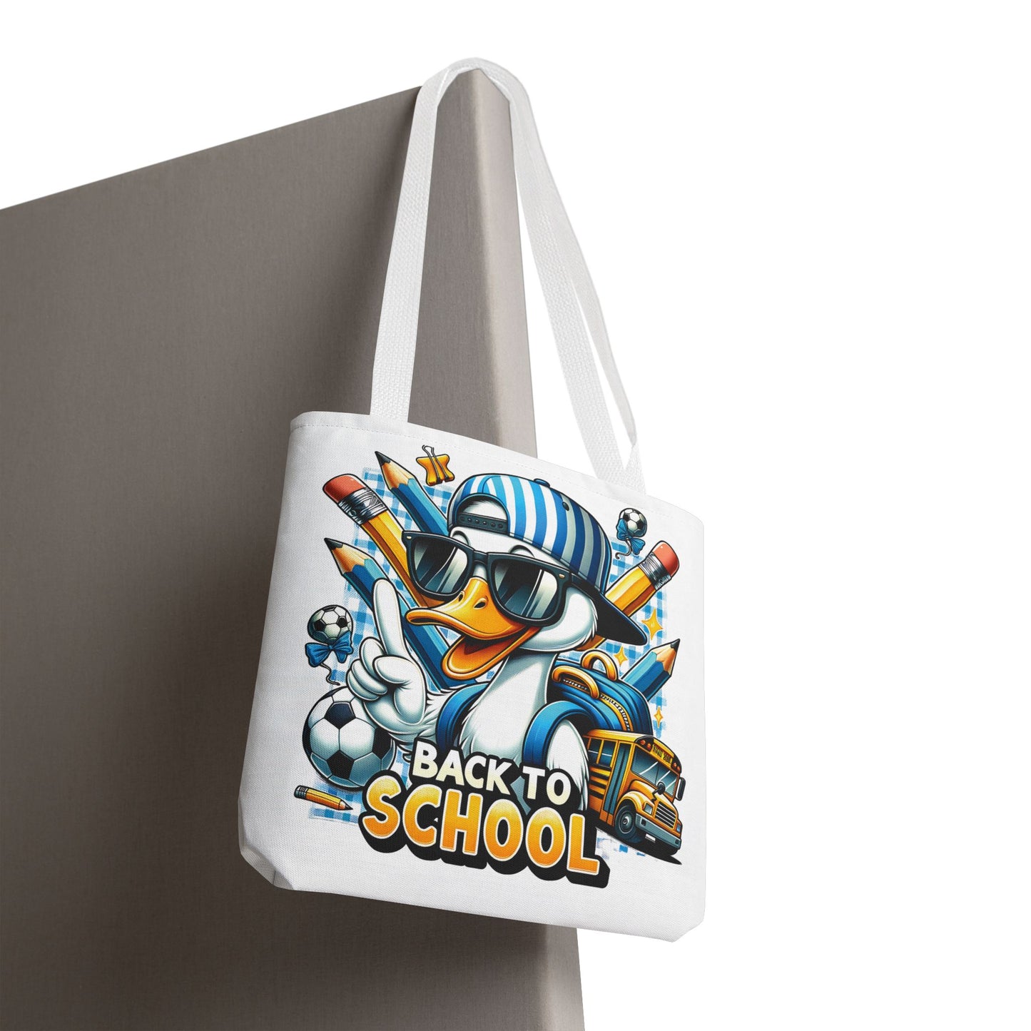 🦆 Cool Duck Back to School Tote – Waddle into the School Year in Style 🏫